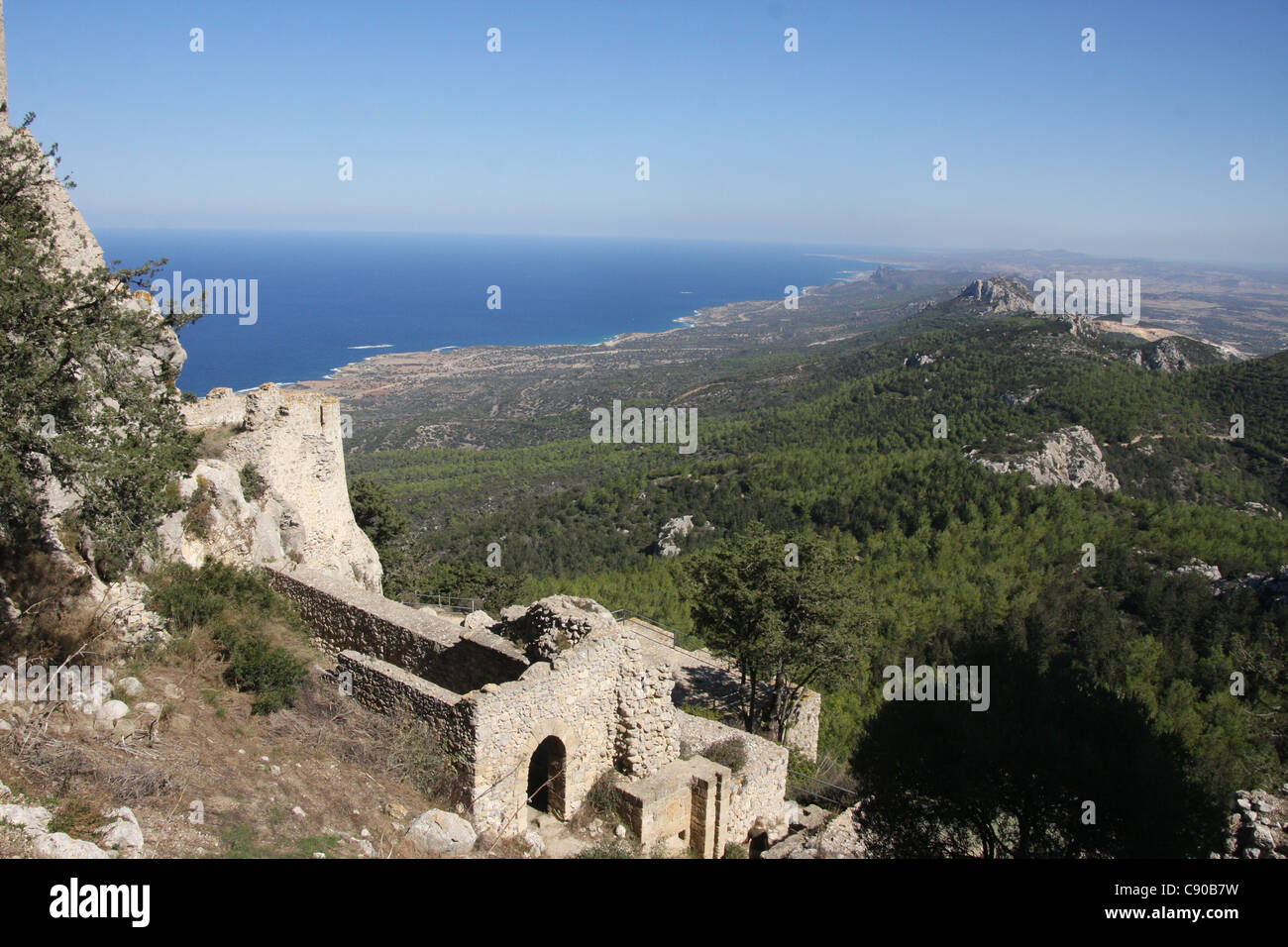 Castello di Kantara Foto Stock