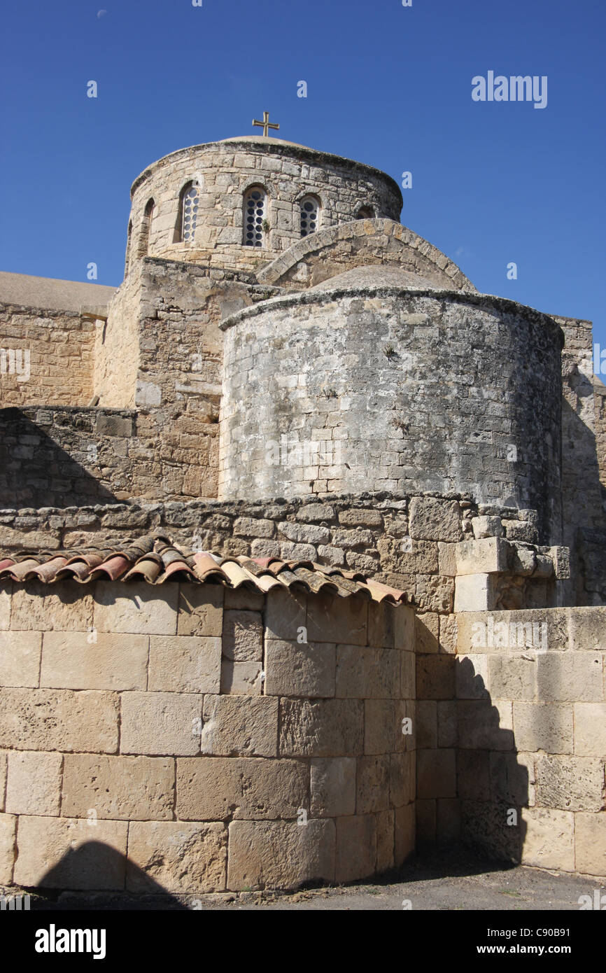 San Barnaba' monastero vicino a Salamina, Famagosta, Cipro del Nord Foto Stock