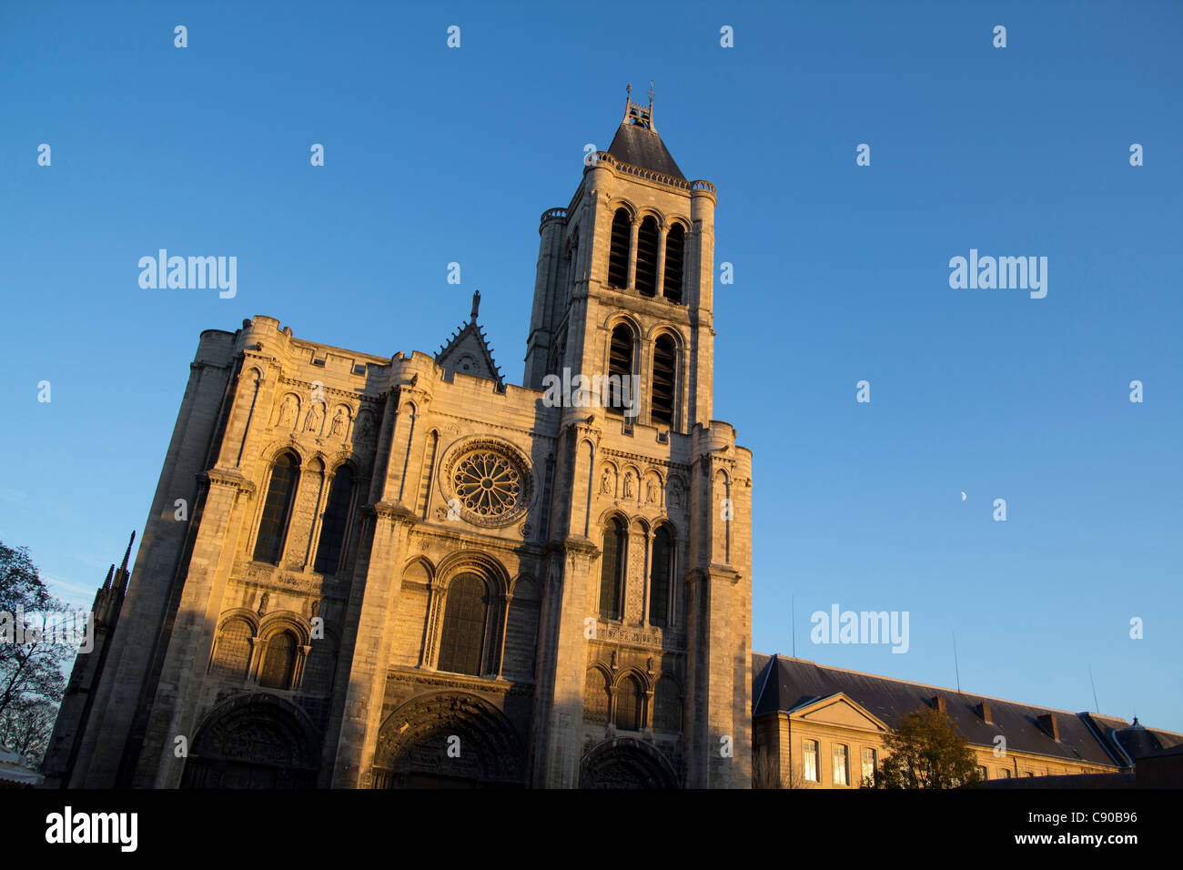 Basilique Saint-Denis, Saint Denis, Ile de France, Francia Foto Stock