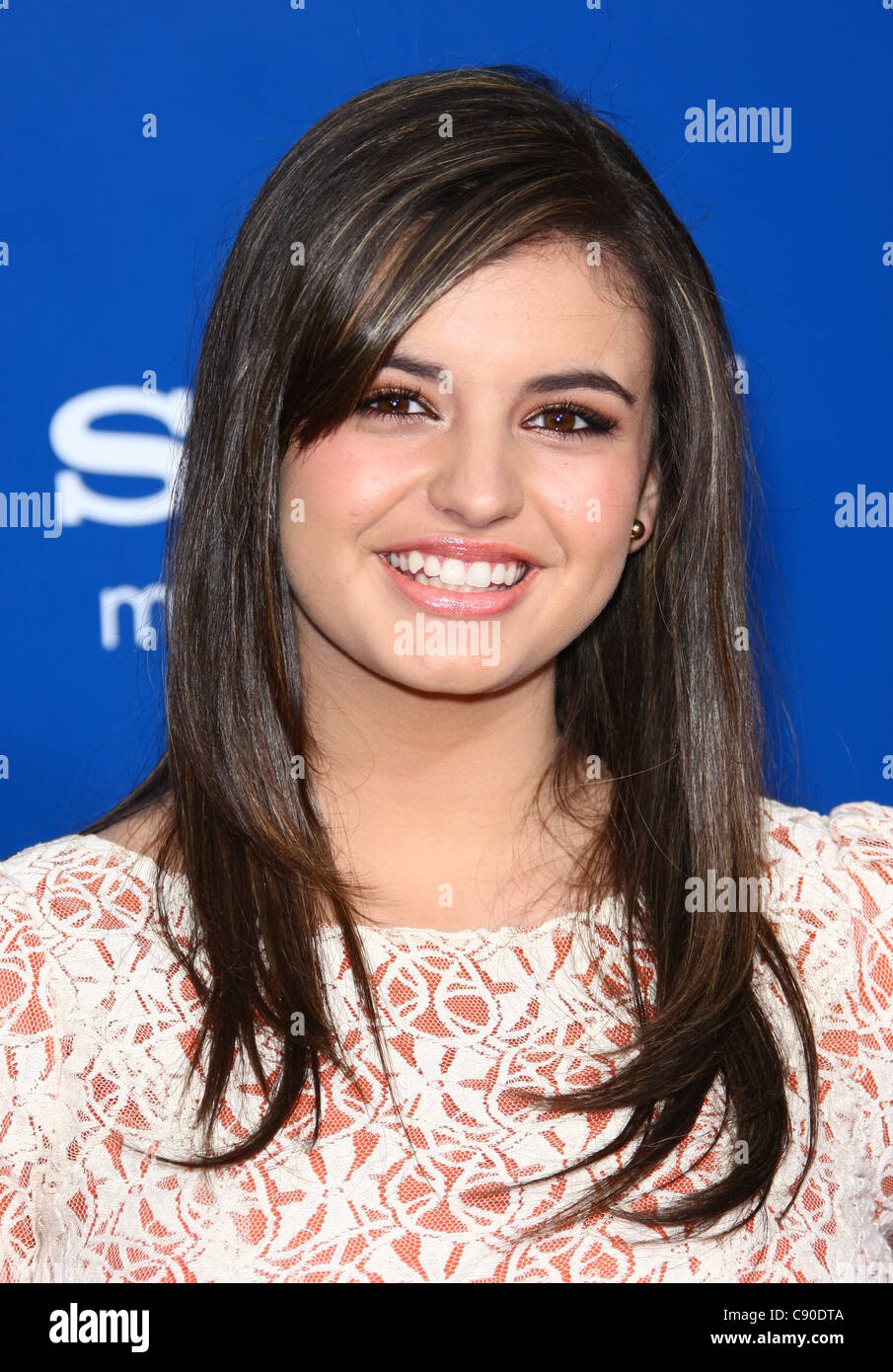 REBECCA Black Jack e Jill. PREMIERE MONDIALE DI LOS ANGELES CALIFORNIA USA 06 Novembre 2011 Foto Stock