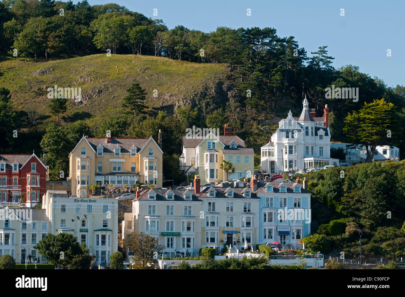 La stazione balneare di Llandudno, Wales, Regno Unito Foto Stock