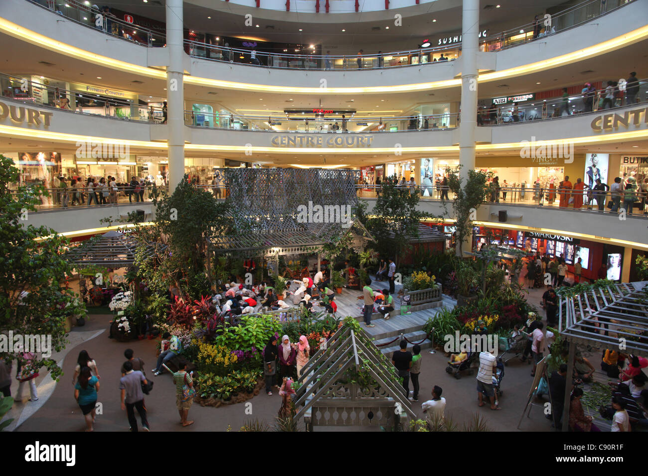 Midvalley Shopping Mall, Kuala Lumpur, Malesia, Asia Foto Stock