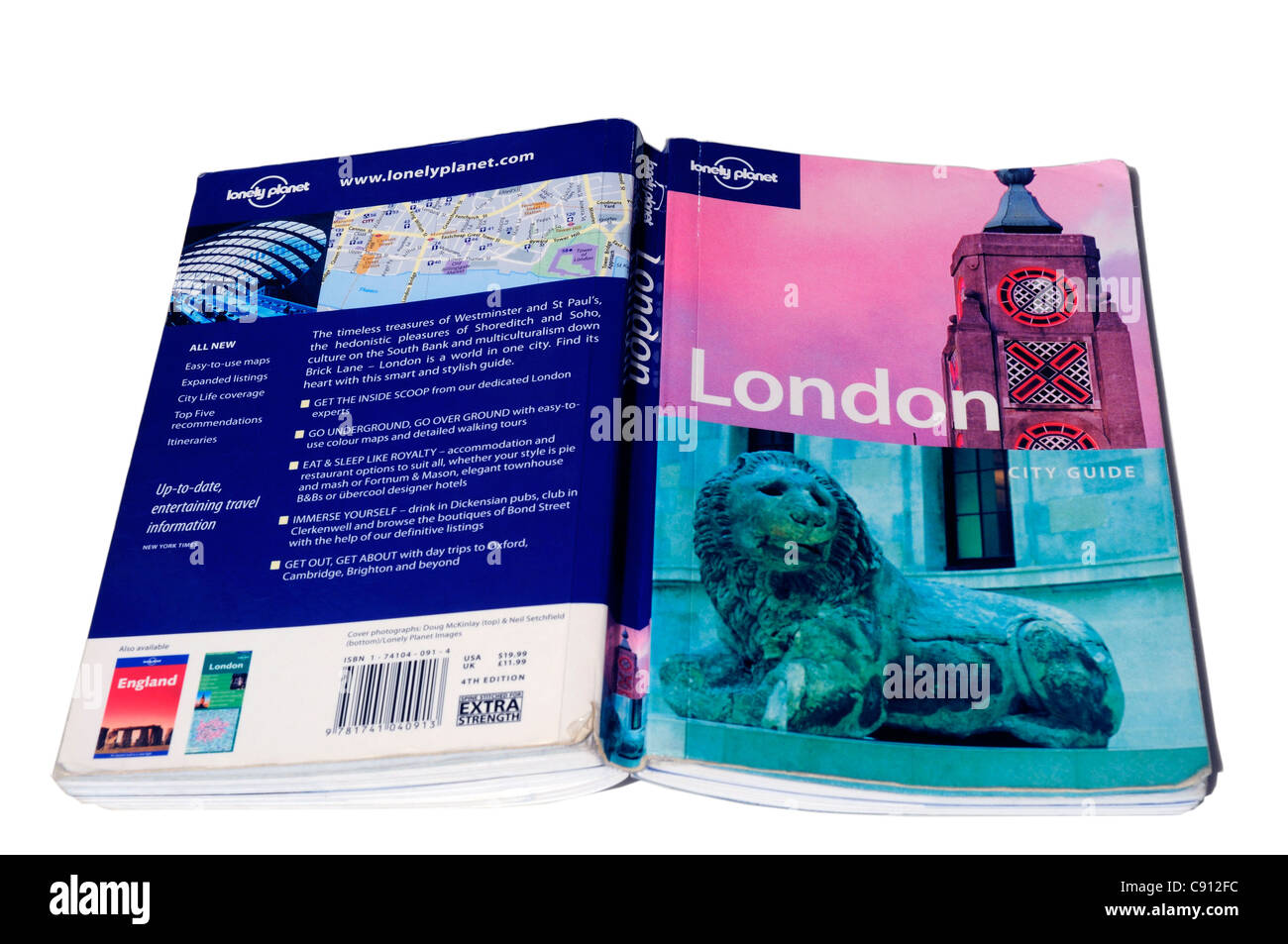 La Lonely Planet Guida di Londra Foto Stock