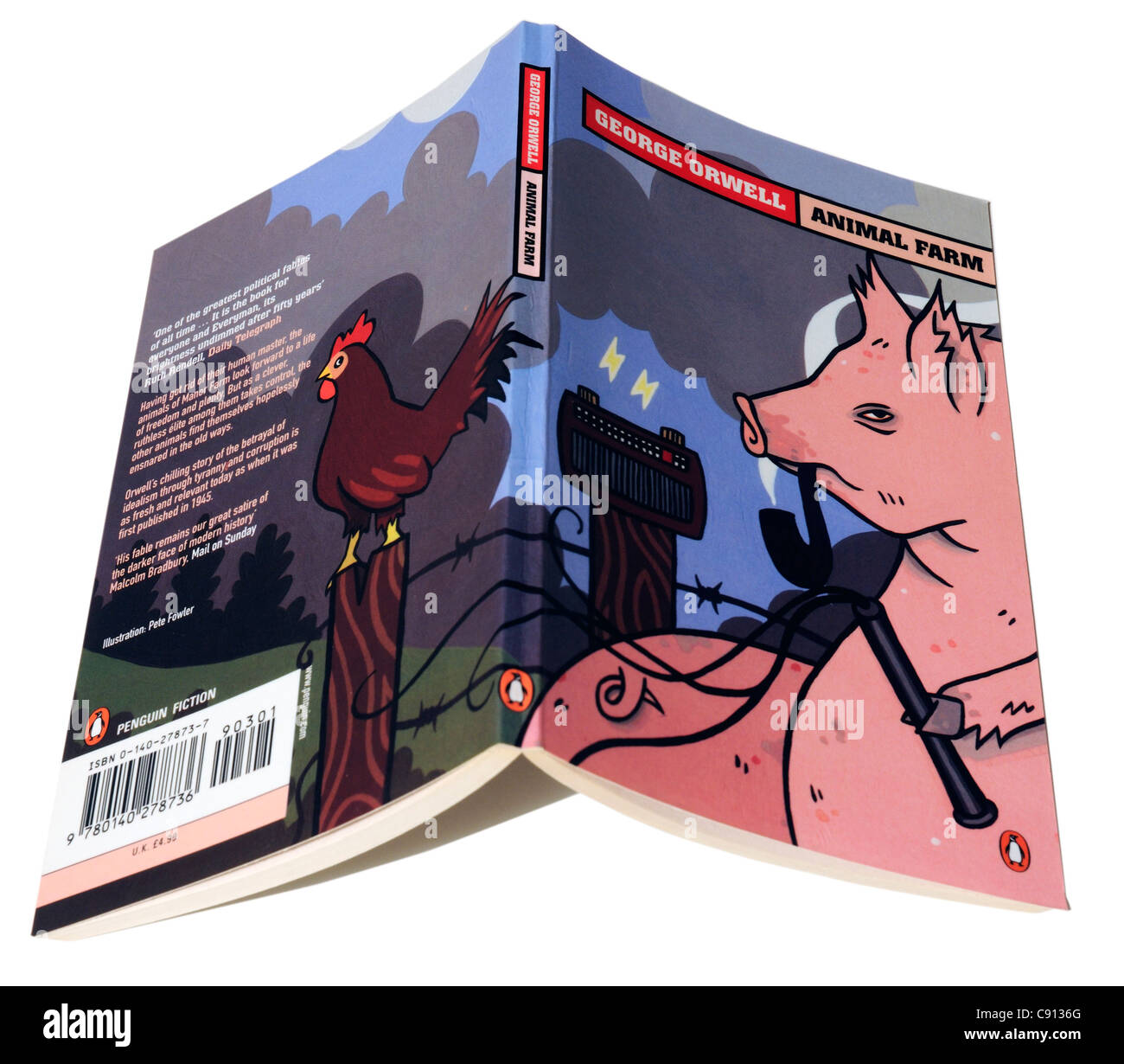 Fattoria degli animali di George Orwell Foto Stock