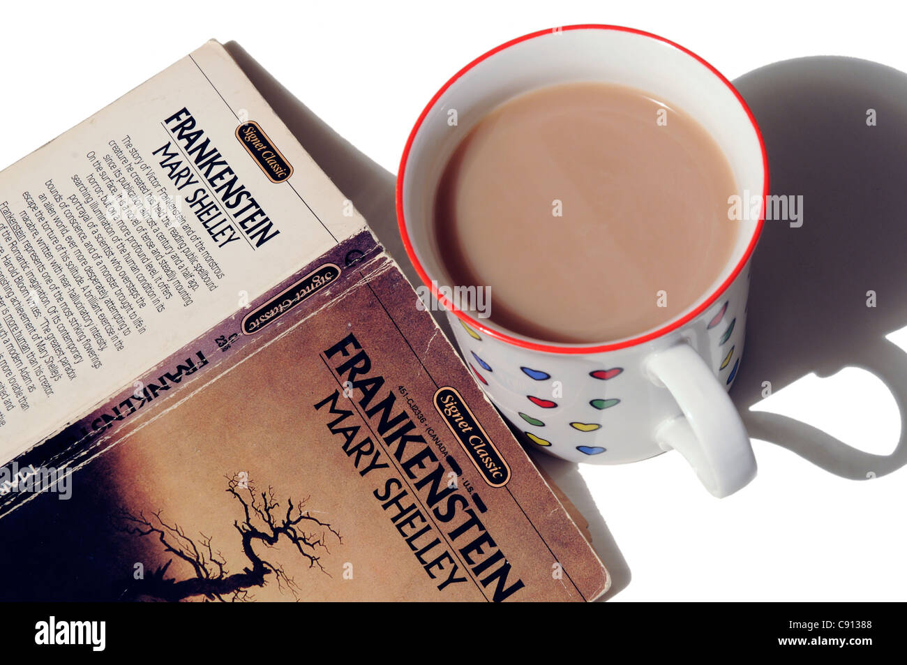 Frankenstein di Mary Shelley Foto Stock