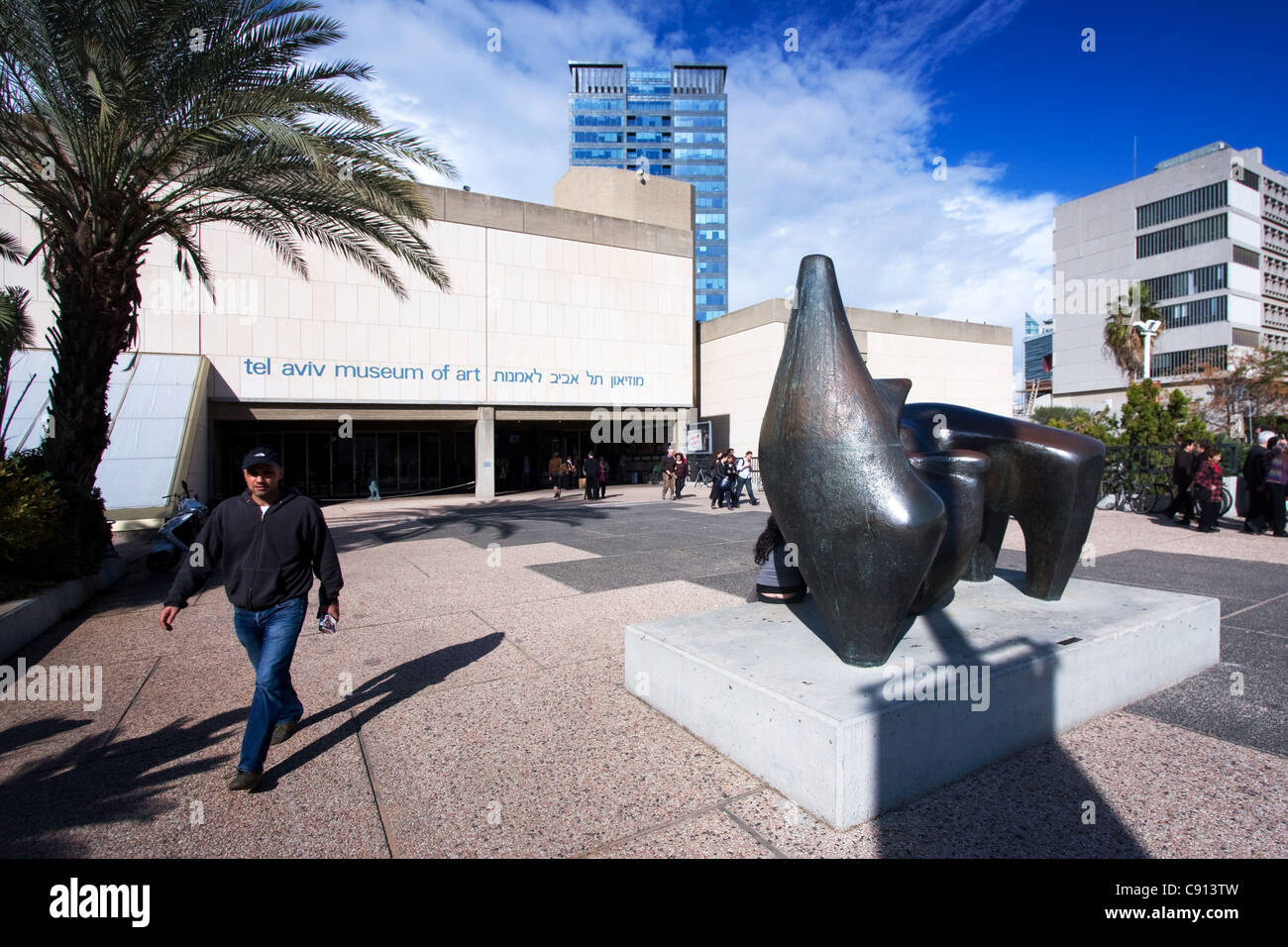 Museo d'Arte di Tel Aviv in Israele Foto Stock