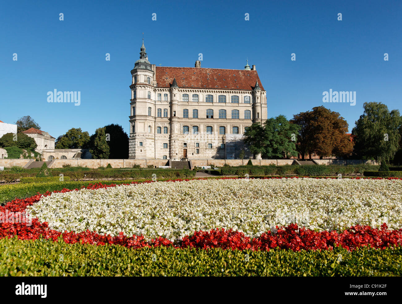 Guestrow Castello, Guestrow, Meclemburgo-Pomerania, Germania Foto Stock