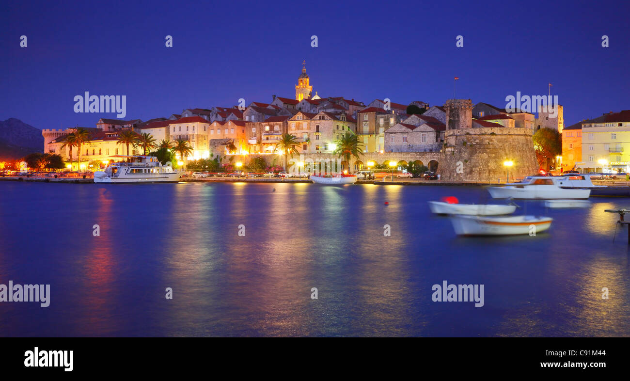 Korcula Foto Stock