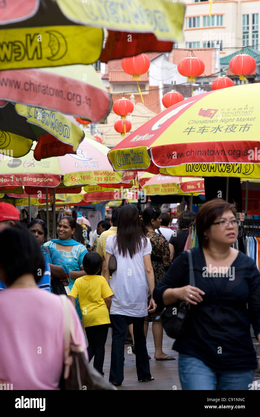 Shopping a Chinatown Foto Stock