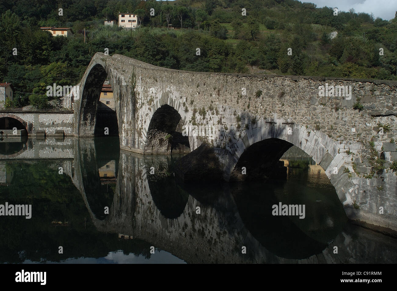 Ponte della Maddalena Foto Stock