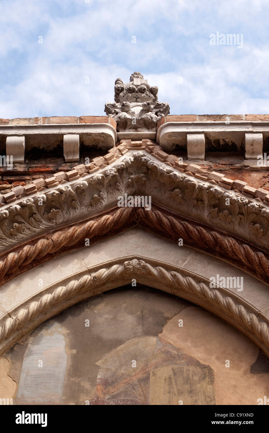 Venezia ha un importanza internazionale di raccolta storica architettura ecclesiastica che vanno da piccole chiese con Foto Stock