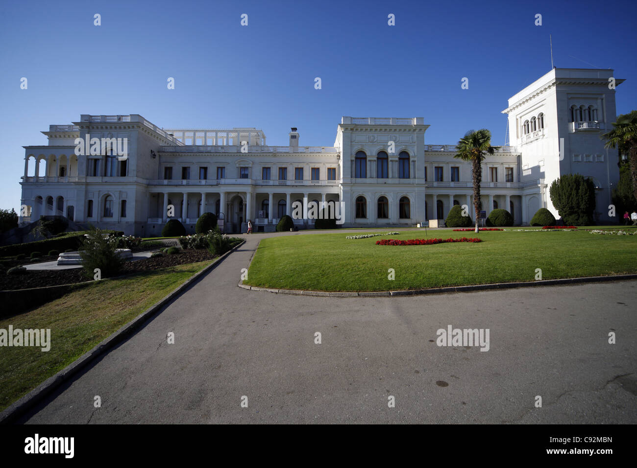 LIVADIA PALACE YALTA CRIMEA UCRAINA 28 Settembre 2011 Foto Stock