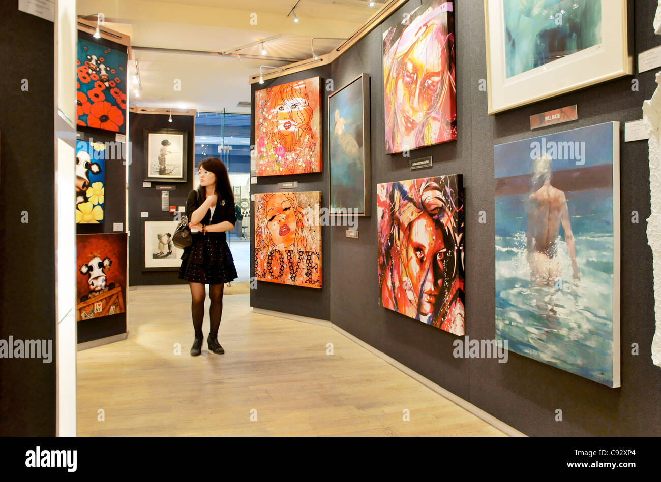 La casella di posta, Birmingham City Centre Premier retail e ristorante di sviluppo. Castello di qualità gallerie di arte catena negozio Foto Stock