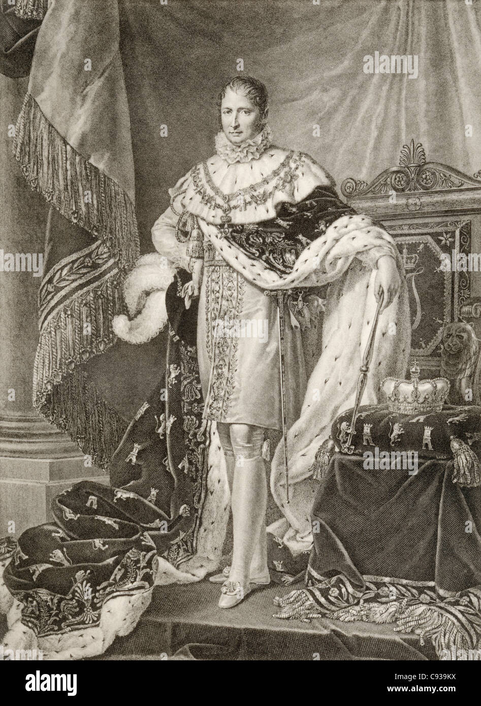 Joseph-Napoléon Bonaparte, 1768 - 1844. Fratello di Napoleone Bonaparte. Foto Stock