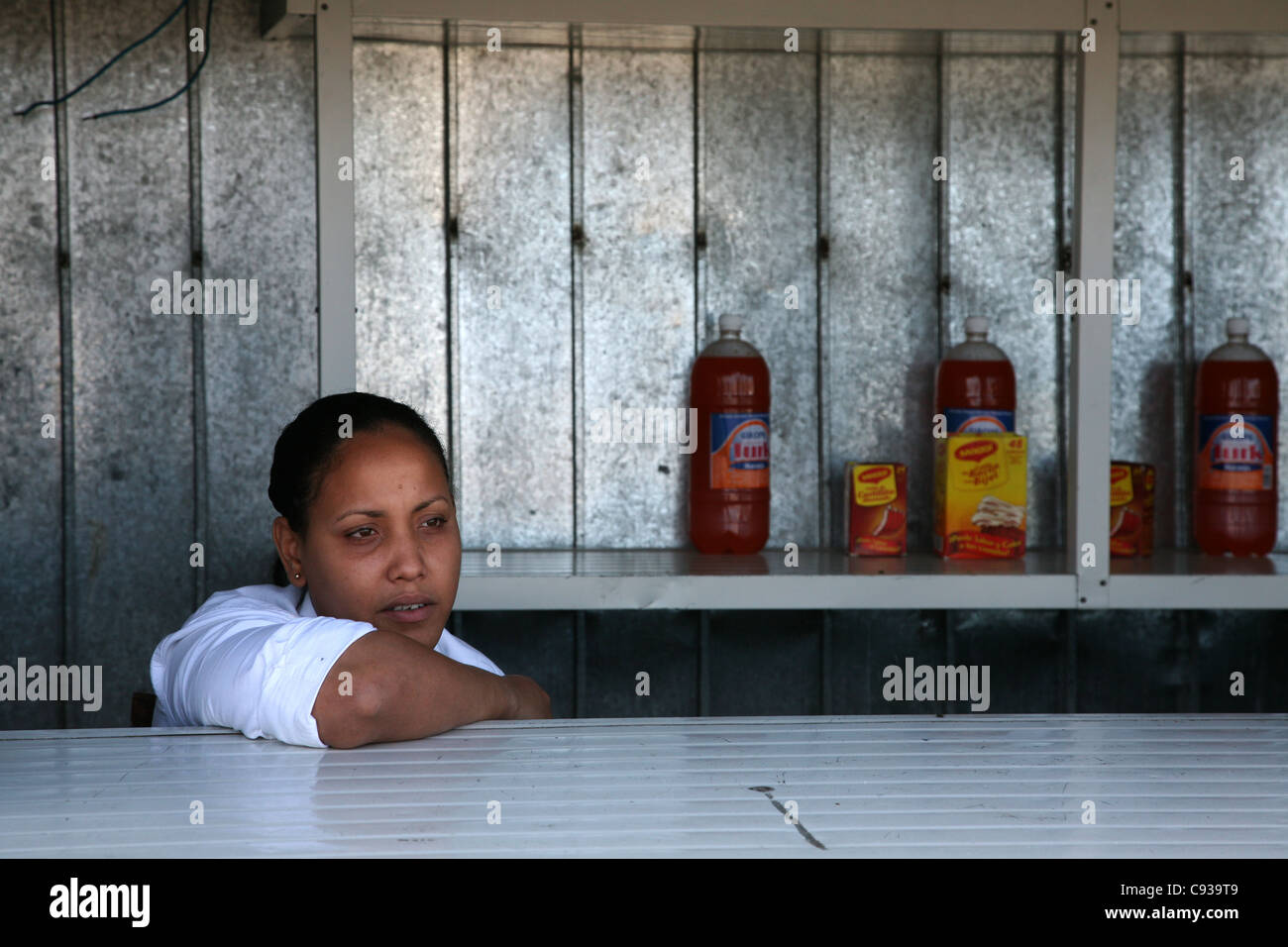 Street food a l'Avana, Cuba. Foto Stock