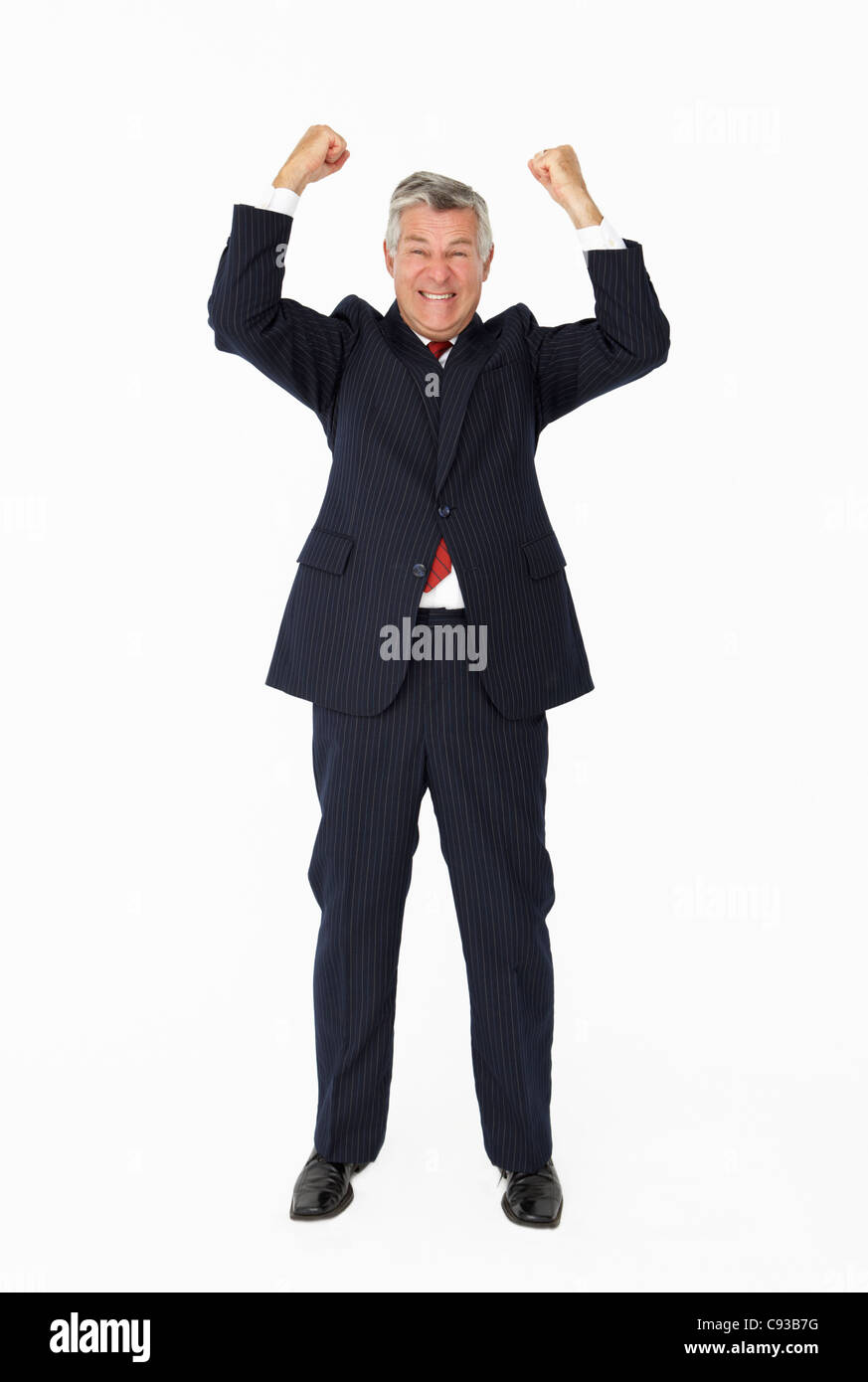 Successo imprenditore senior Foto Stock