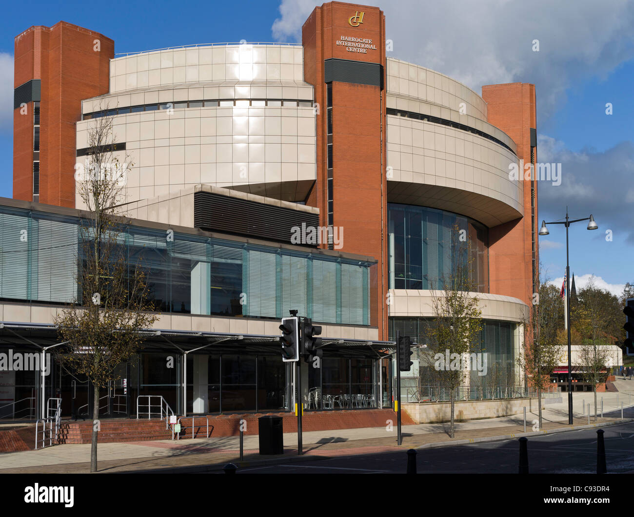 Dh HARROGATE North Yorkshire Harrogate International Centre HIC edificio uk conferenza Foto Stock