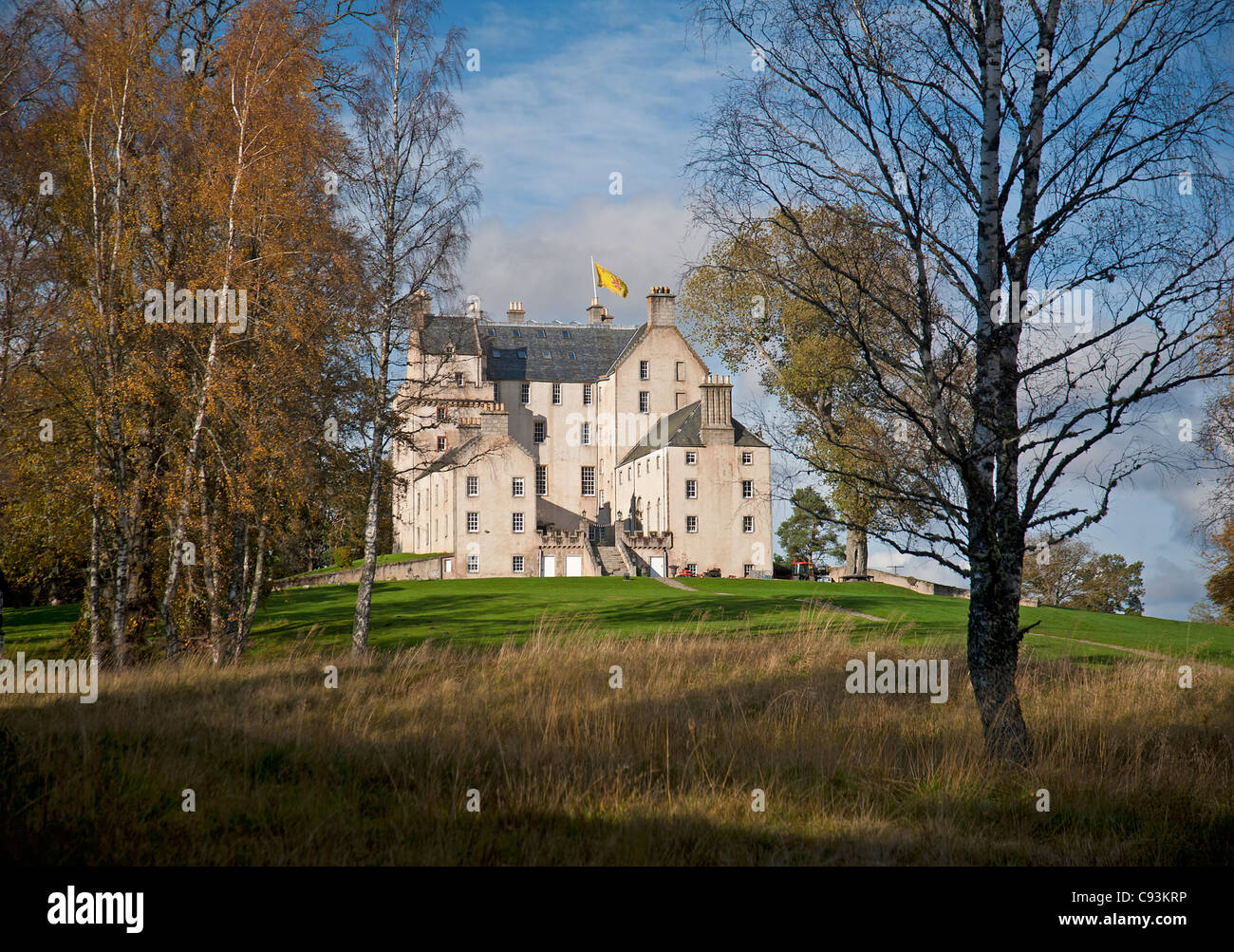 Sovvenzione del castello, Grantown on Spey in Moryashire, Scozia. SCO 7711 Foto Stock