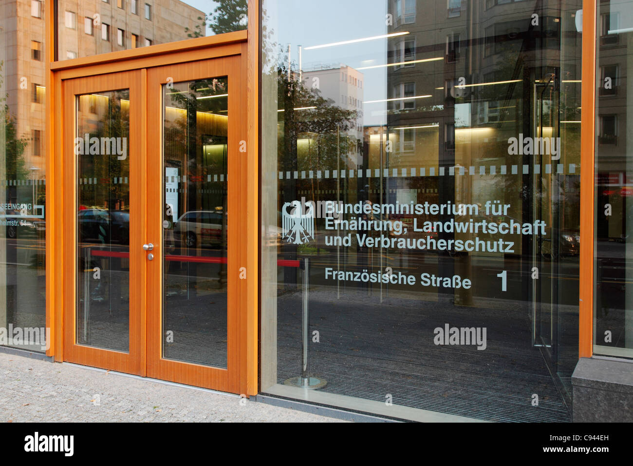 Ministero federale tedesco della tutela dei consumatori prodotti alimentari e agricoltura; Bundesm. für Ernährung Landwirtschaft und Verbraucherschutz Foto Stock