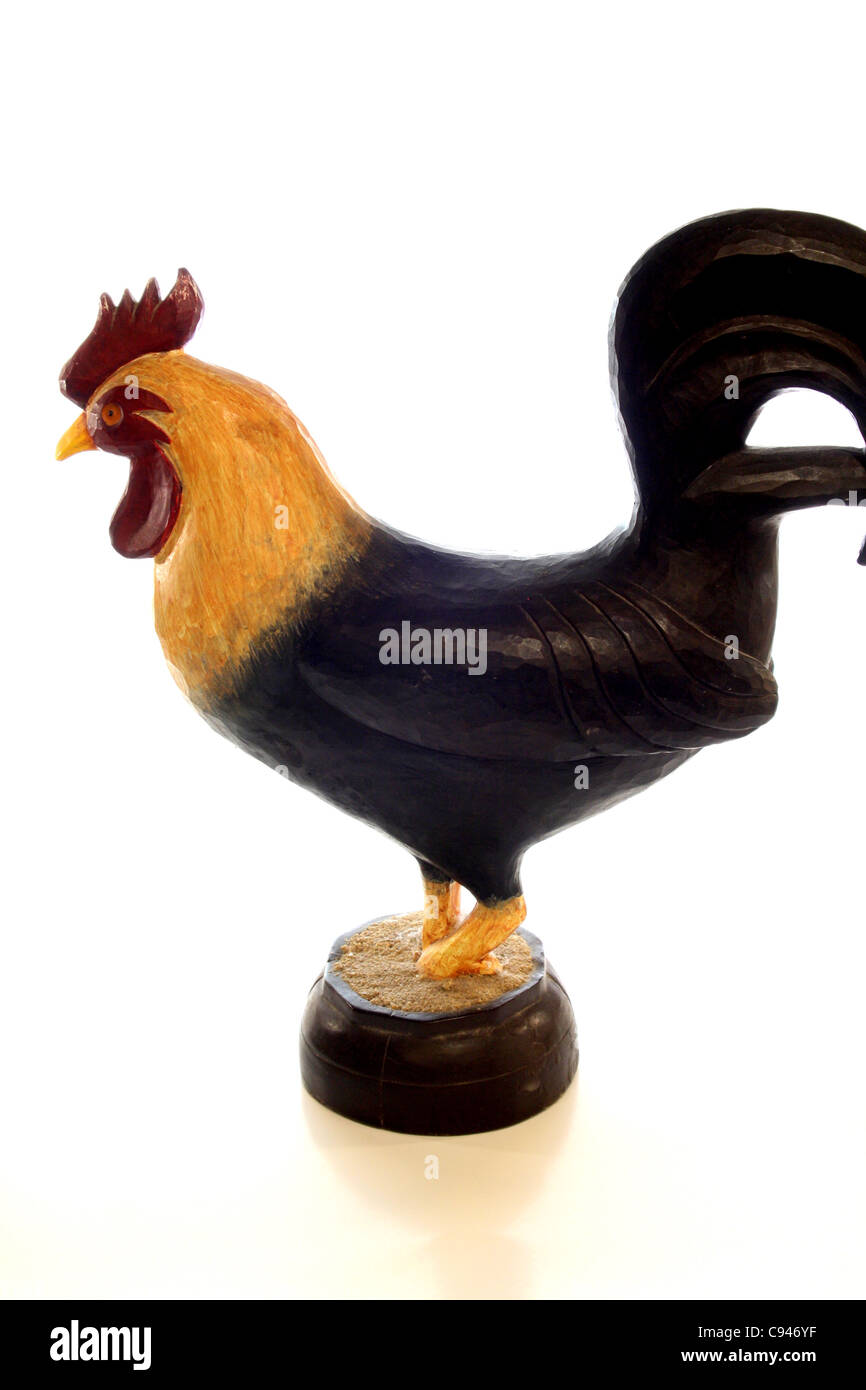 Immagine di stock di un gallo Foto Stock