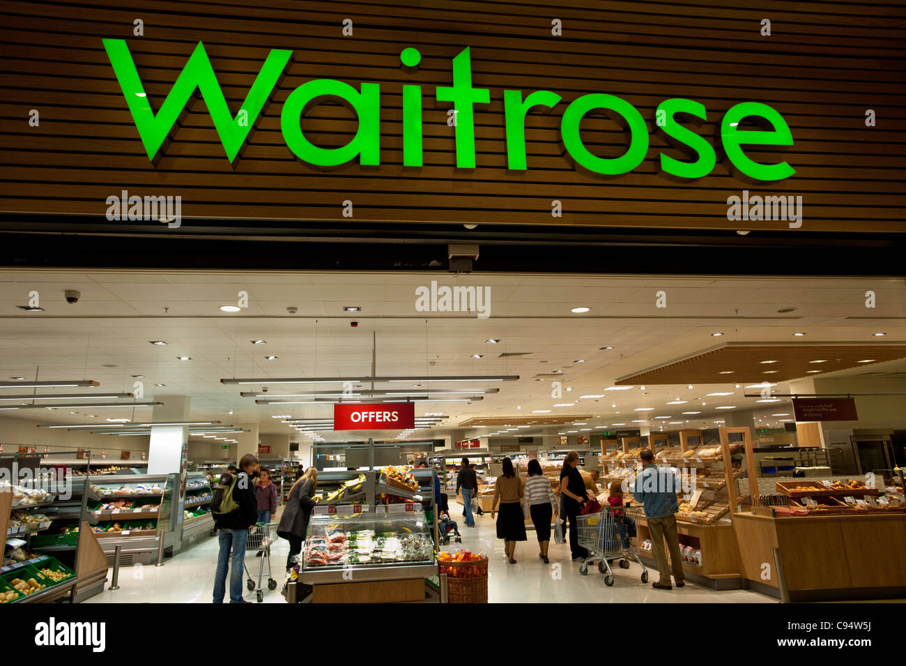 Westfield Stratford City shopping mall, E15, London, Regno Unito Foto Stock