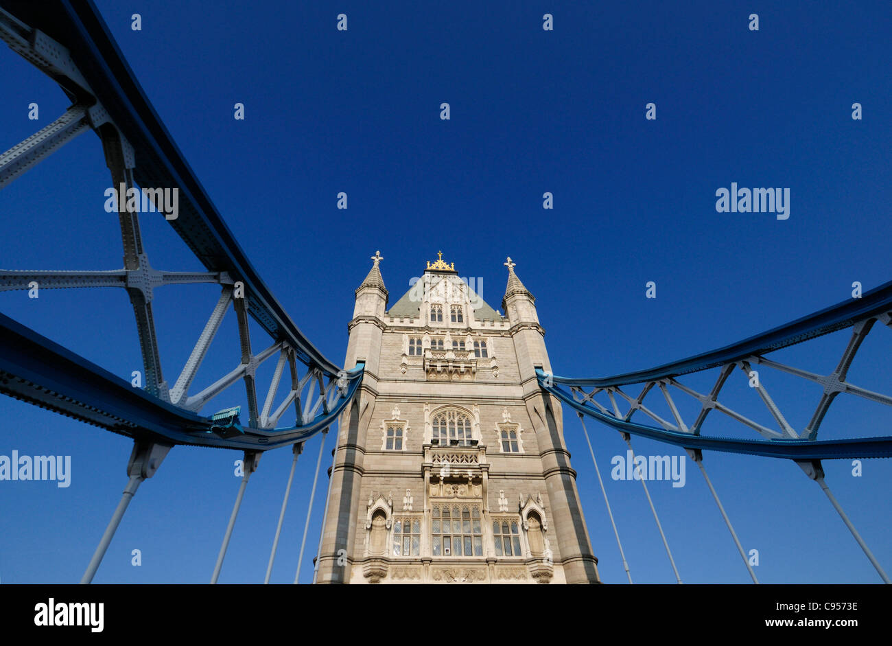 Il Tower Bridge, Southwark, Londra, Regno Unito Foto Stock