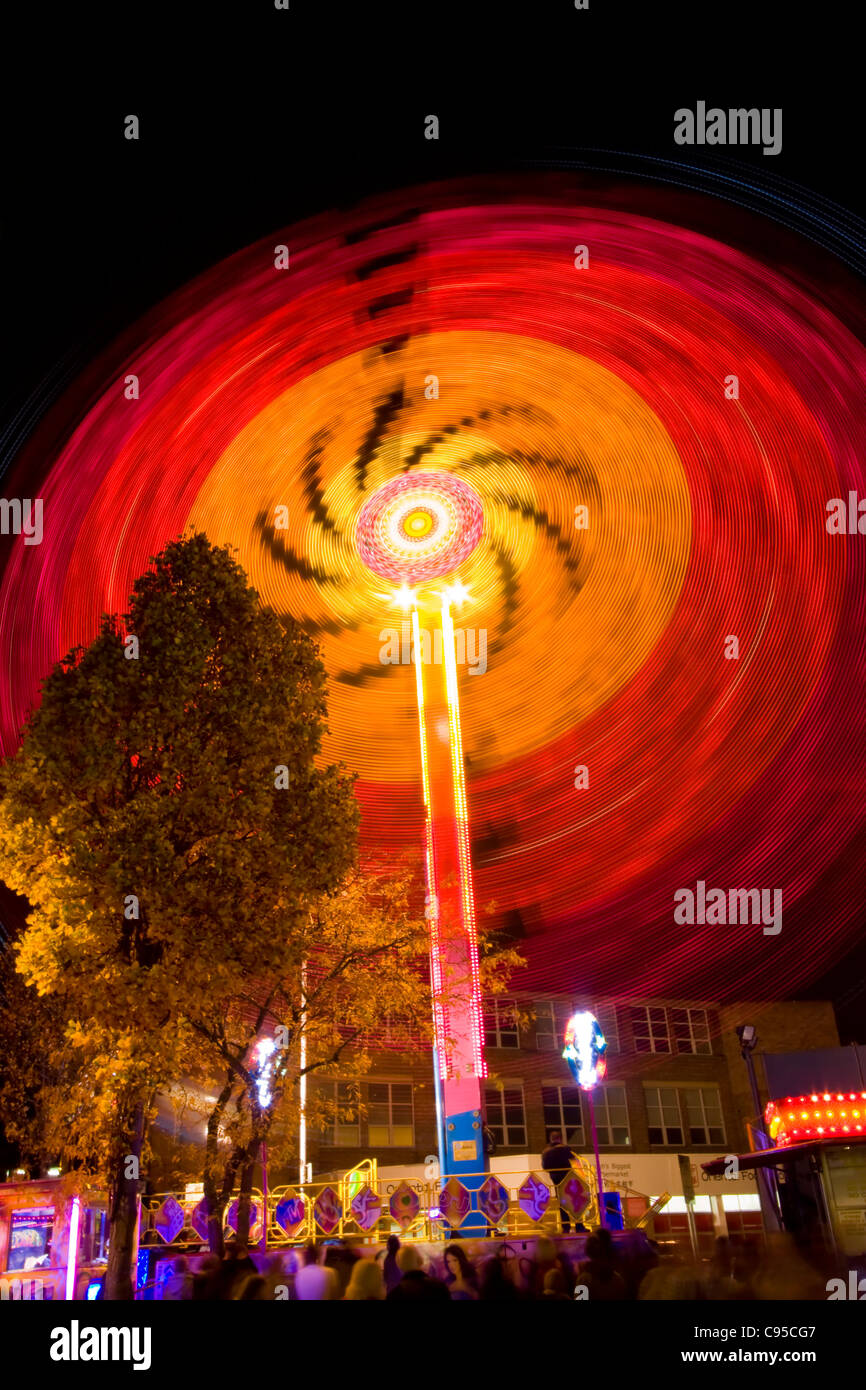 Corsa all'annuale Loughborough Street Fair Foto Stock