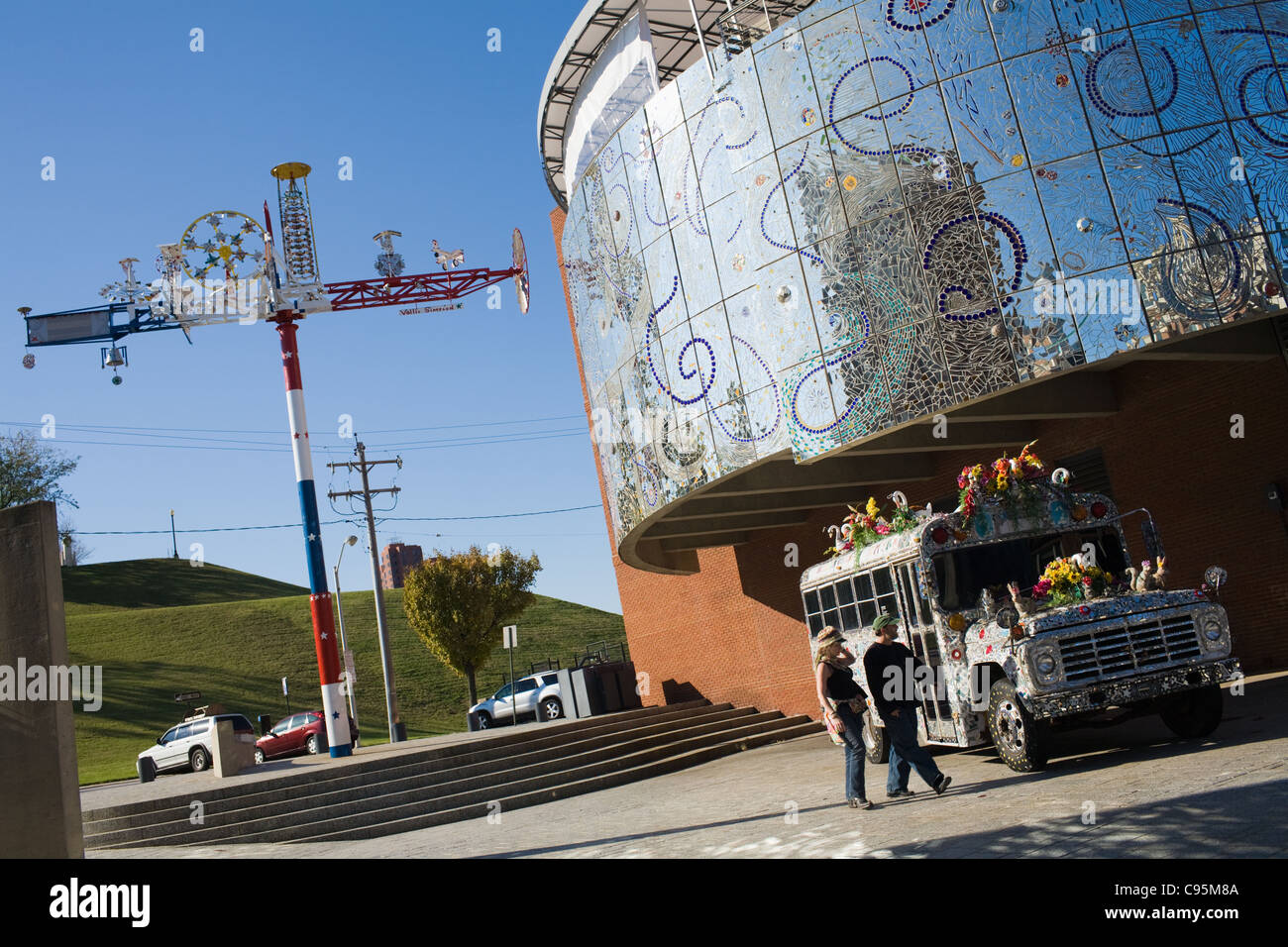 American Visionary Art Museum, il Porto Interno di Baltimore, Maryland Foto Stock