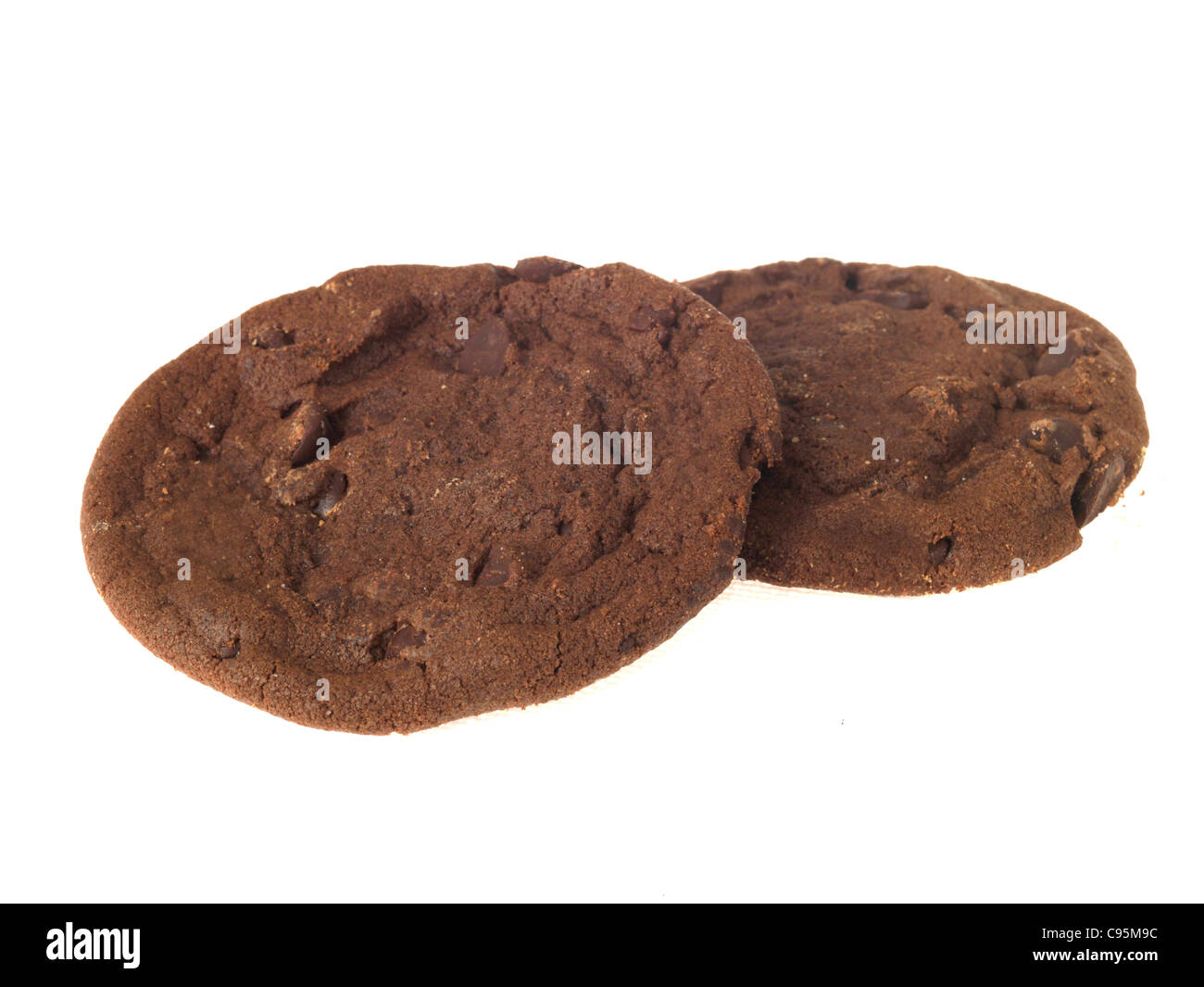 Biscotti al cioccolato Foto Stock