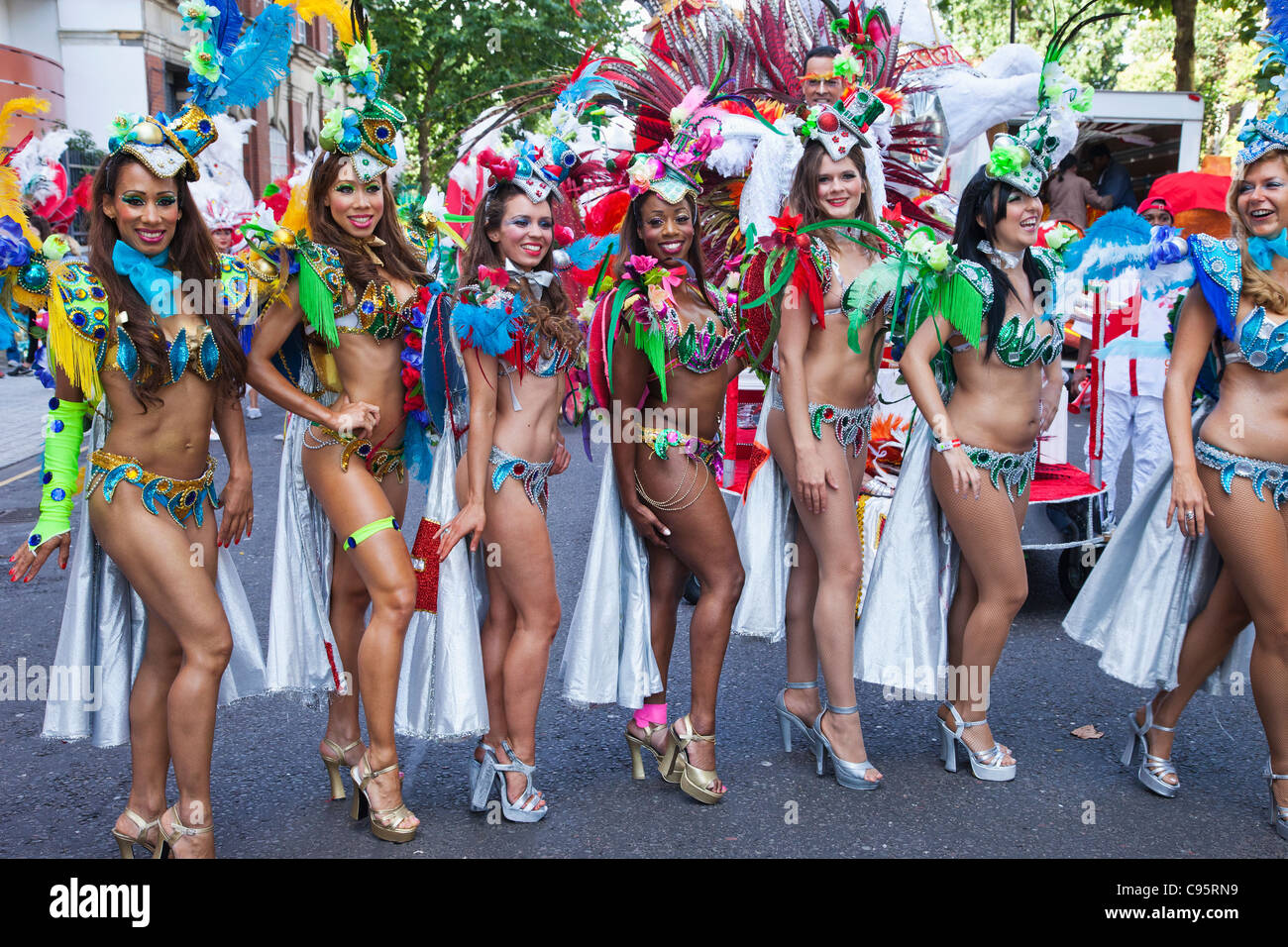 Inghilterra, Londra, carnevale di Notting Hill Foto Stock