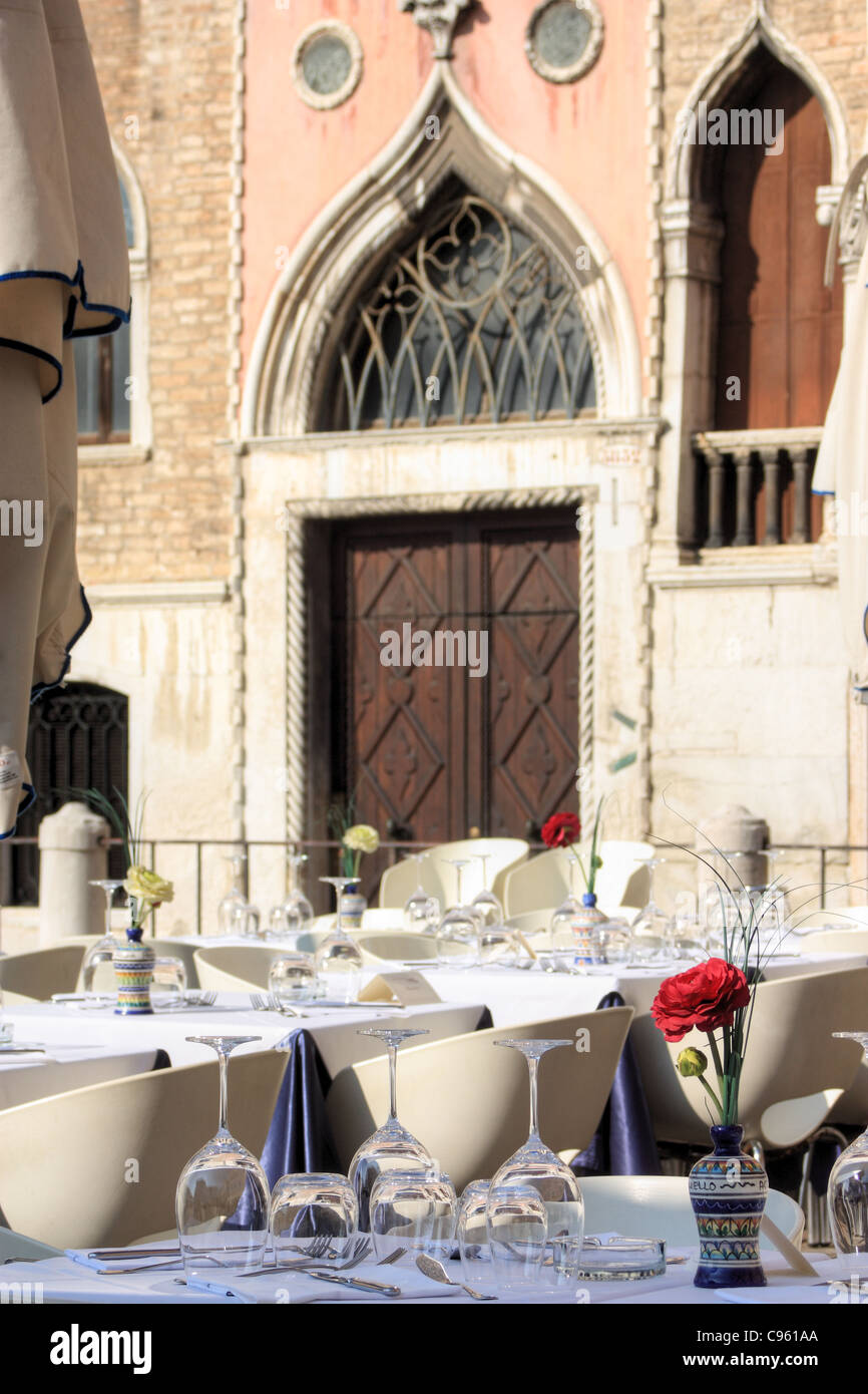 Ristorante Acqua Pazza a Venezia Foto Stock