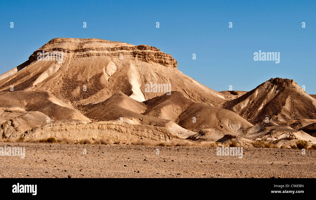 Il Deserto della Giudea ,a sud di Gerusalemme Foto Stock