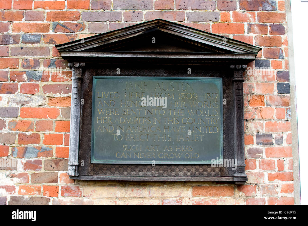 Jane Austen's House, Chawton, Hampshire Foto Stock
