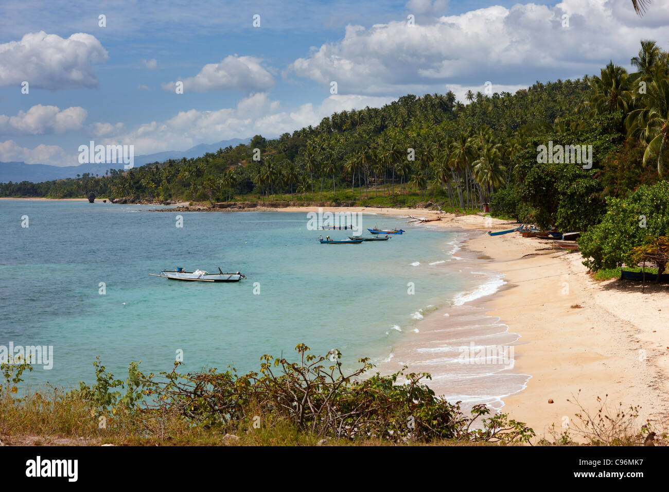 Osolata Beach, Timor Orientale, Sud Est asiatico Foto Stock