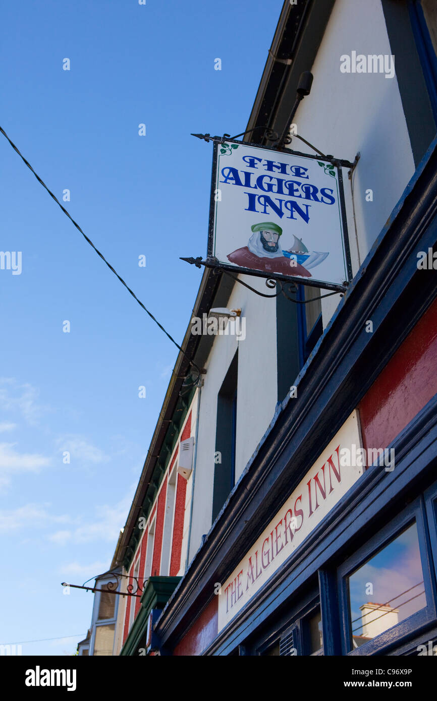 Il Algeri, nel villaggio di pescatori di Baltimora, West Cork, Irlanda. Foto Stock