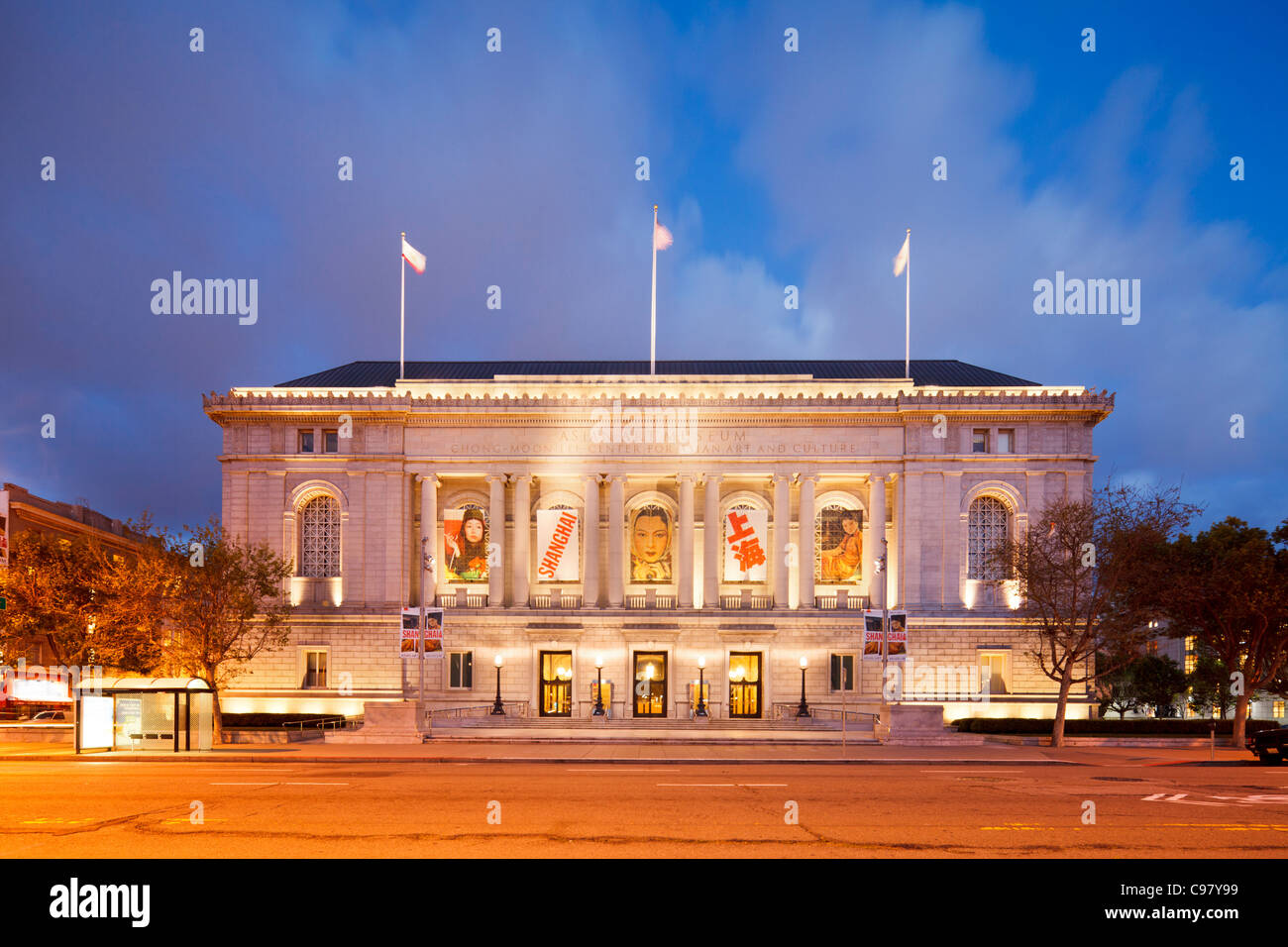 Il museo di arte asiatica di San Francisco Foto Stock