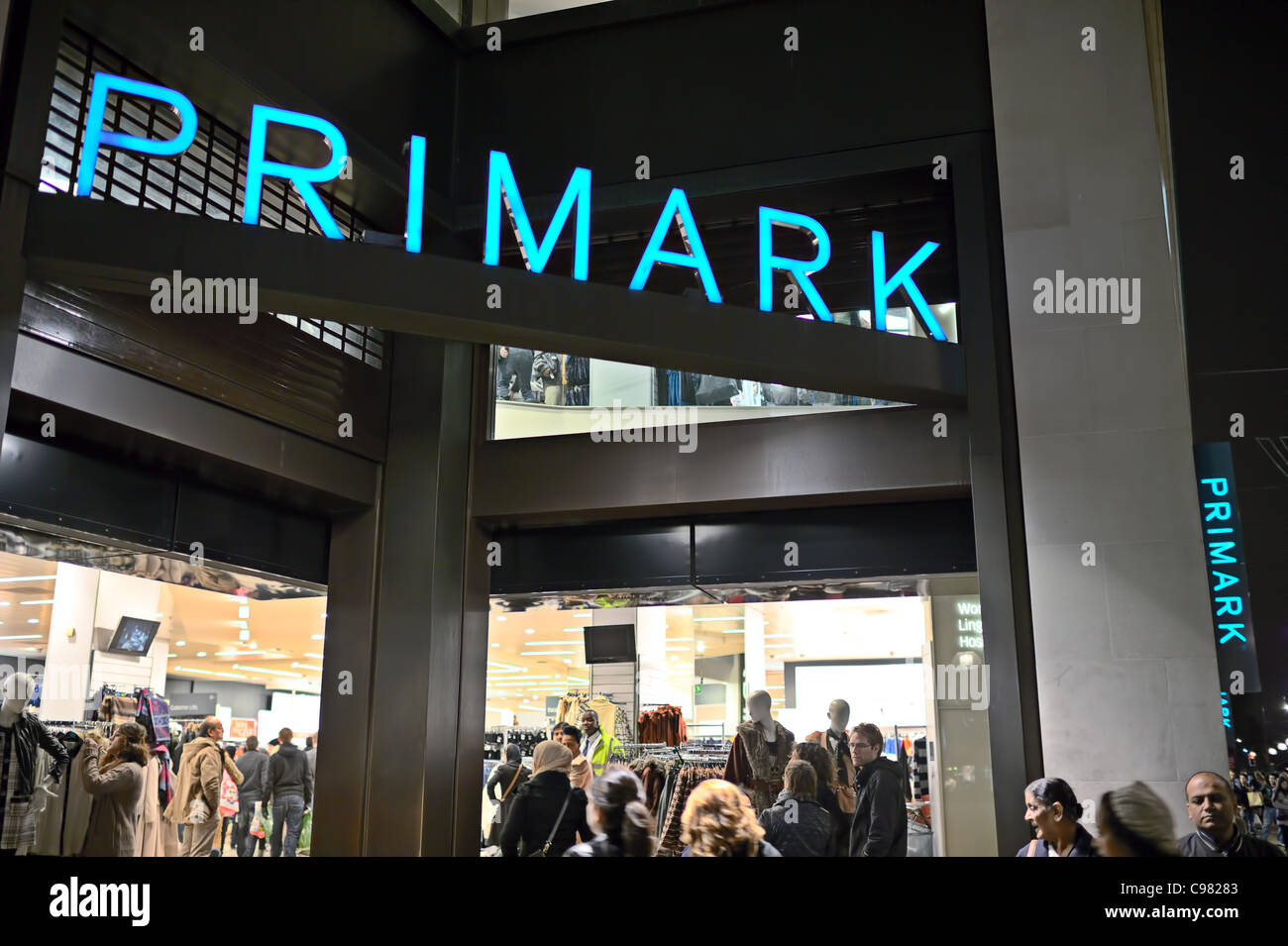Primark flagship store, Marble Arch, Oxford Street, London, England, Regno Unito Foto Stock