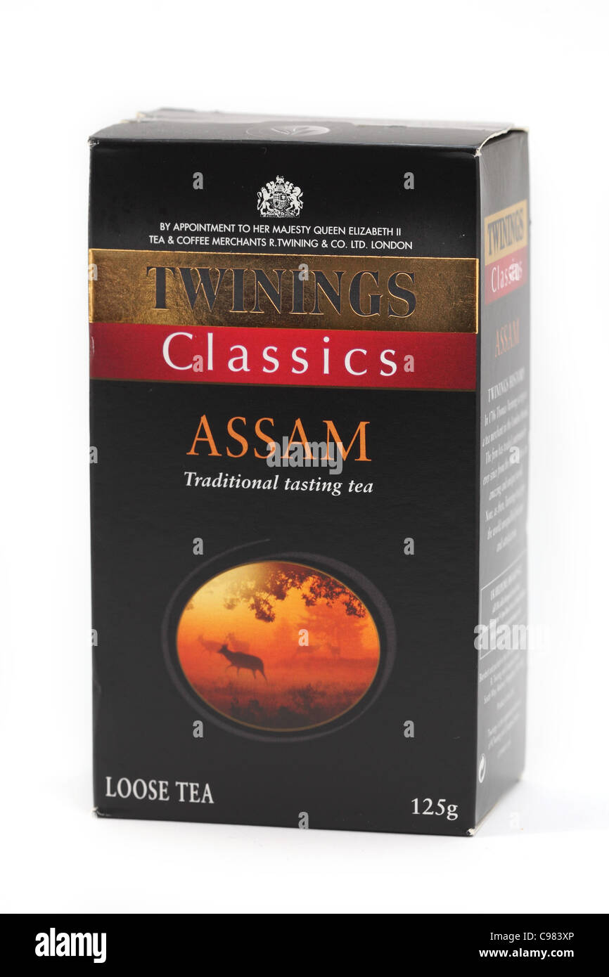 Classici tè Assam Foto Stock