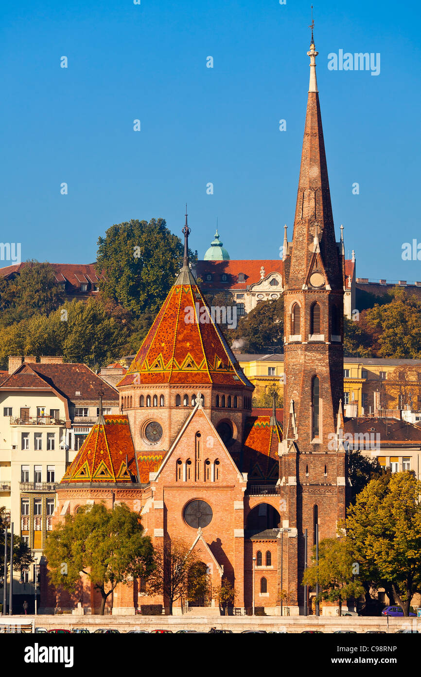 Budapest, chiesa calvinista Foto Stock