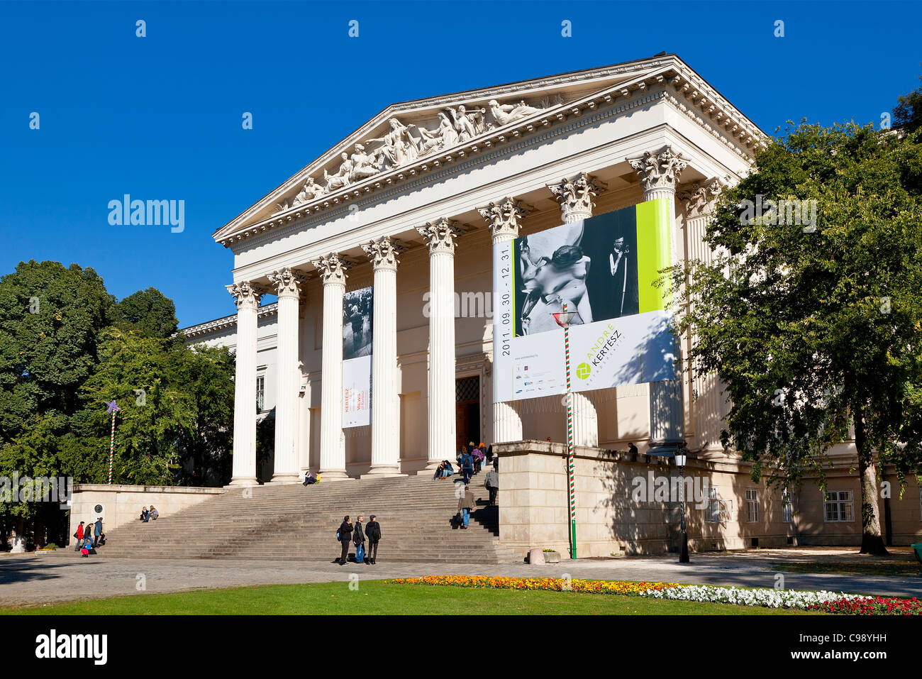 Budapest, Museo Nazionale Ungherese Foto Stock