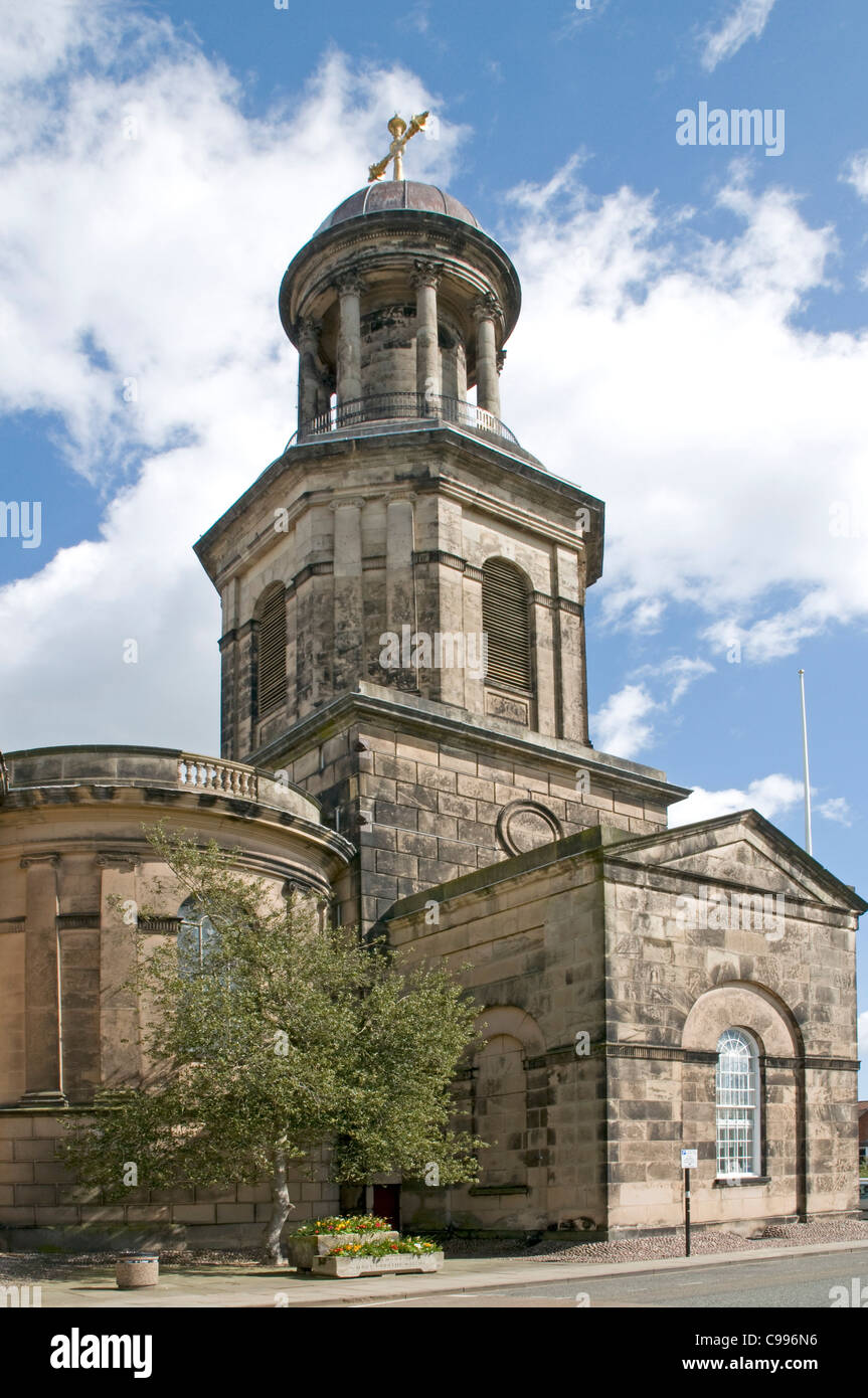 St Chad's Church, Shrewsbury, Shropshire Foto Stock