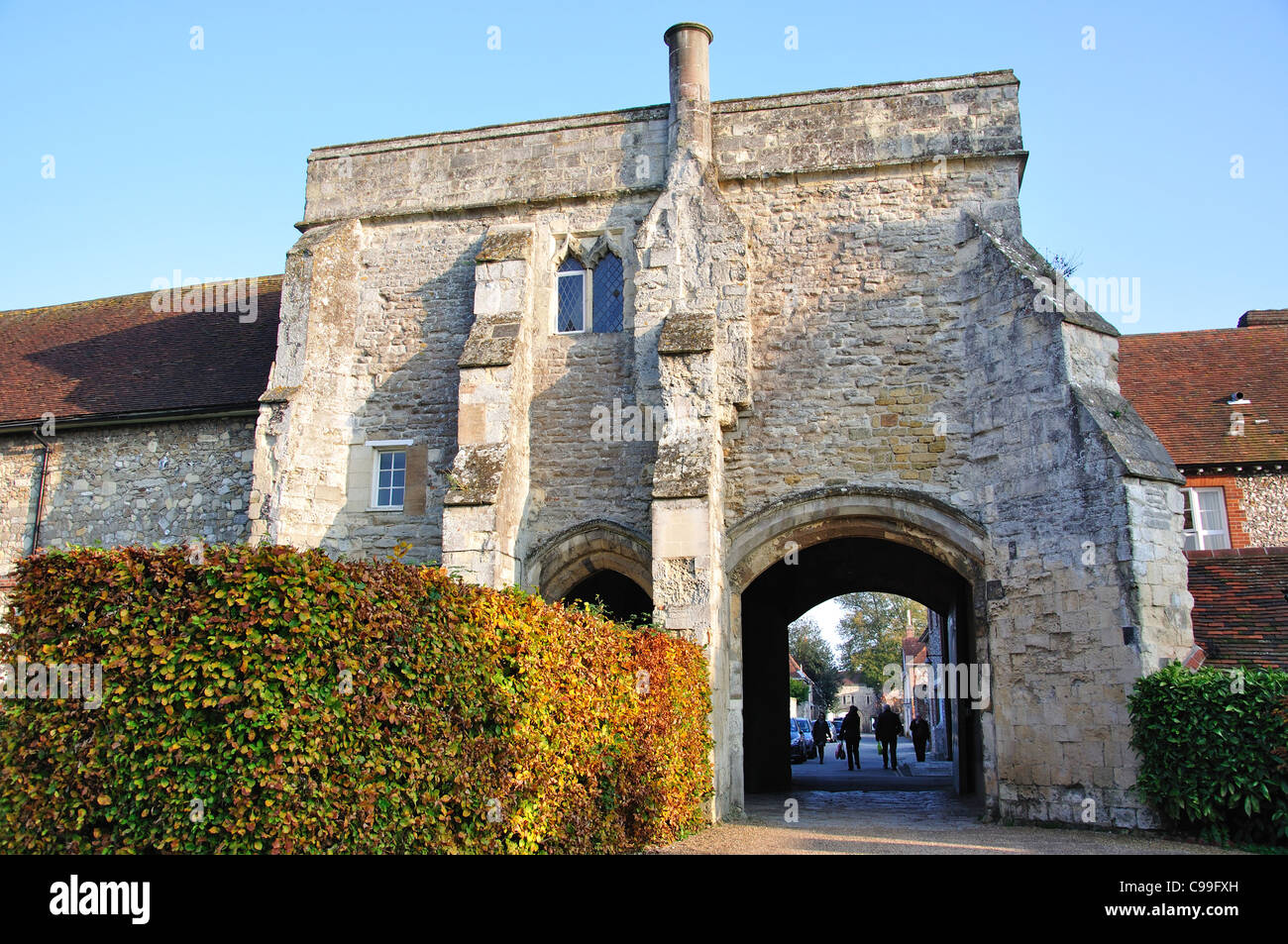 Canon Porta, Chichester, West Sussex, in Inghilterra, Regno Unito Foto Stock