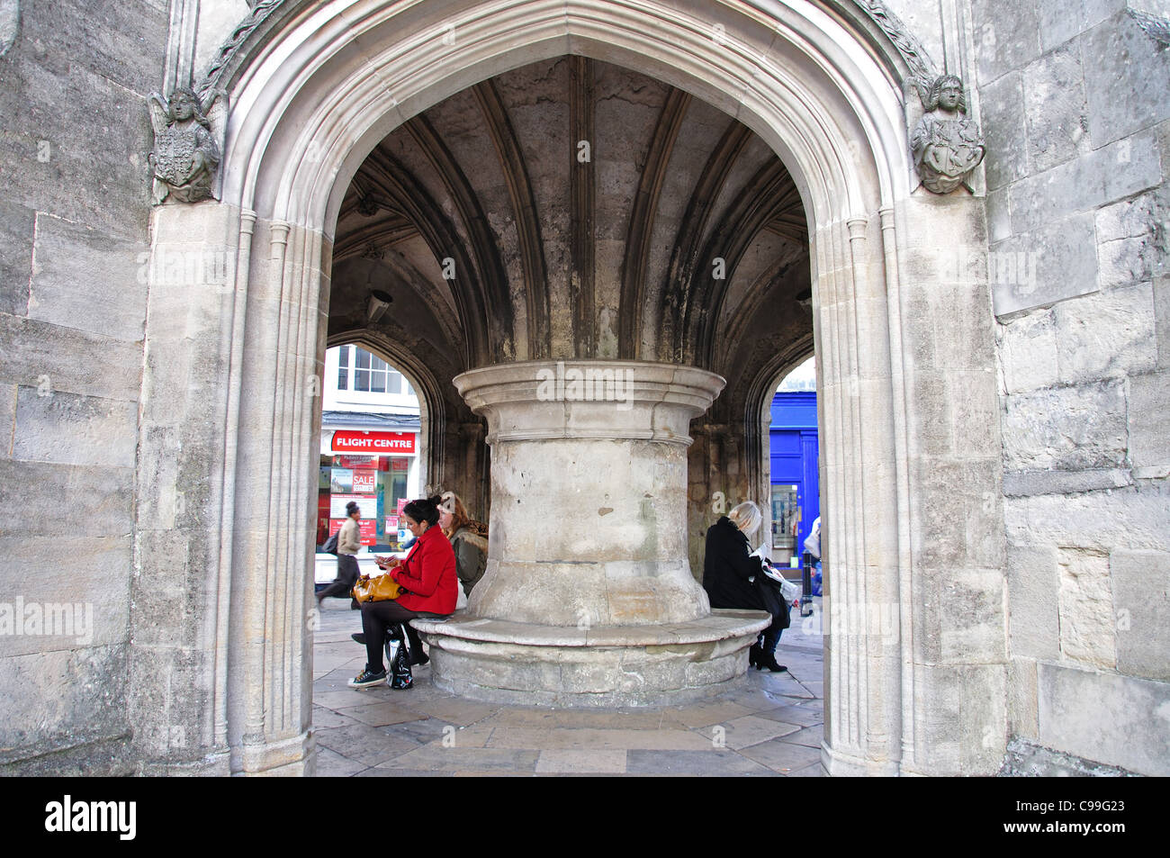 Croce di mercato, West Street, Chichester, West Sussex, in Inghilterra, Regno Unito Foto Stock