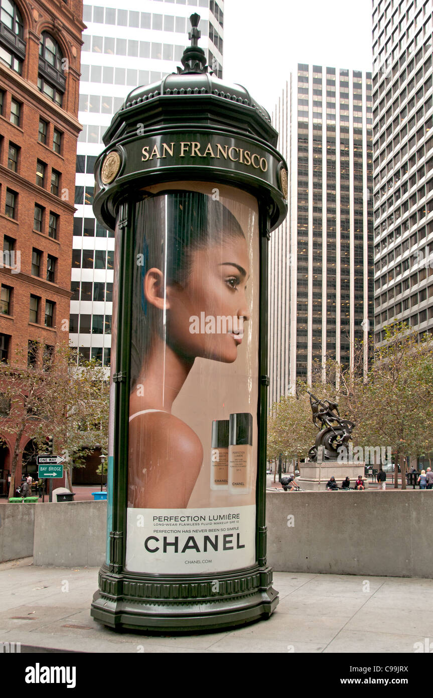 Chanel profumo francese fashion San Francisco California Stati Uniti d'America Foto Stock