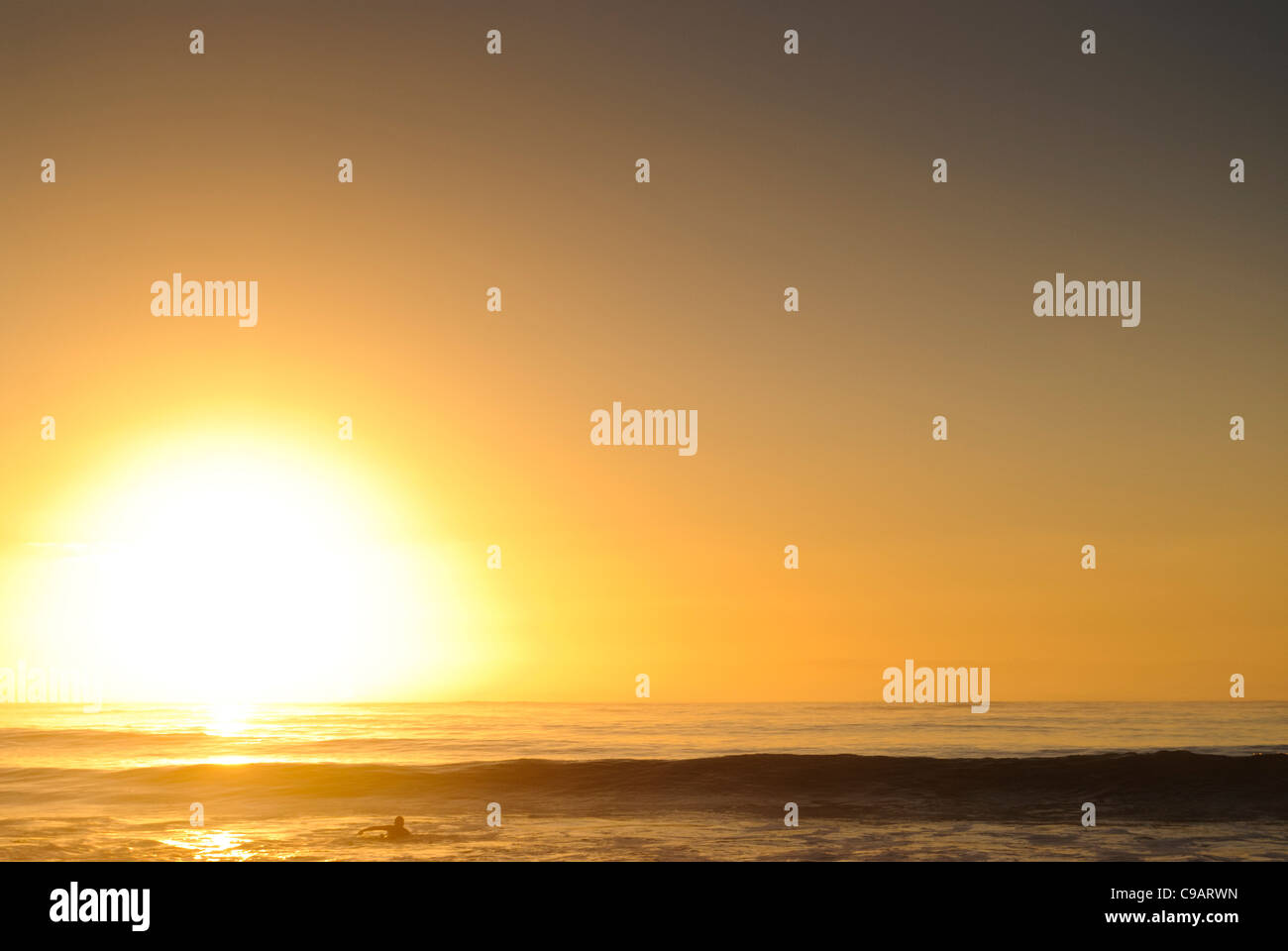 Taito beach, Chiba, Giappone. Taito beach è uno del Giappone del più noto surf spots vicino a Tokyo. Foto Stock