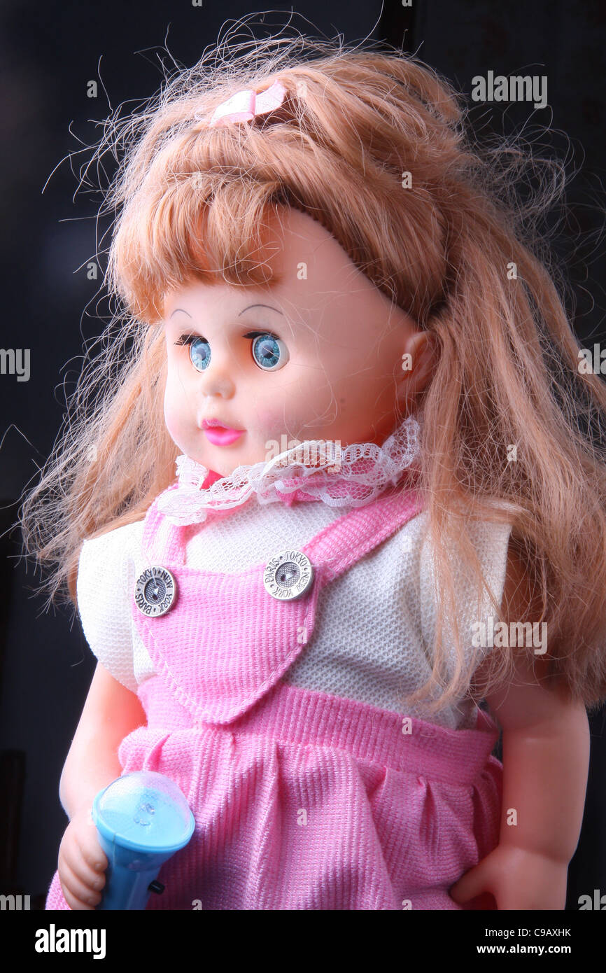 Baby Barbie girl giocattoli Foto stock - Alamy