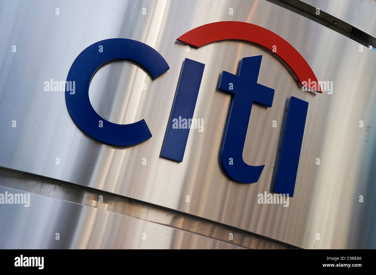 Segno di Citi Foto Stock