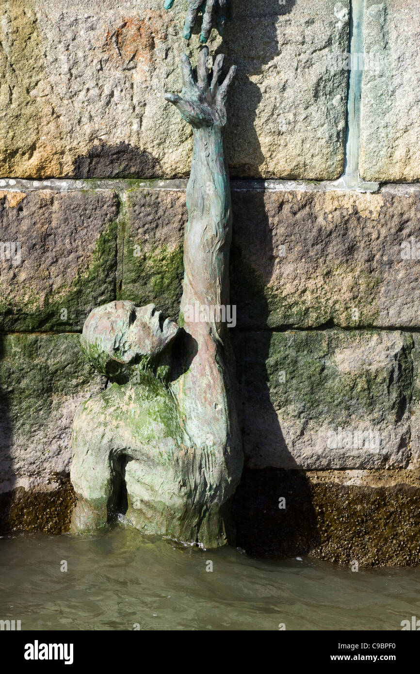 American Merchant Mariners Memorial Battery Park New York City USA Foto Stock