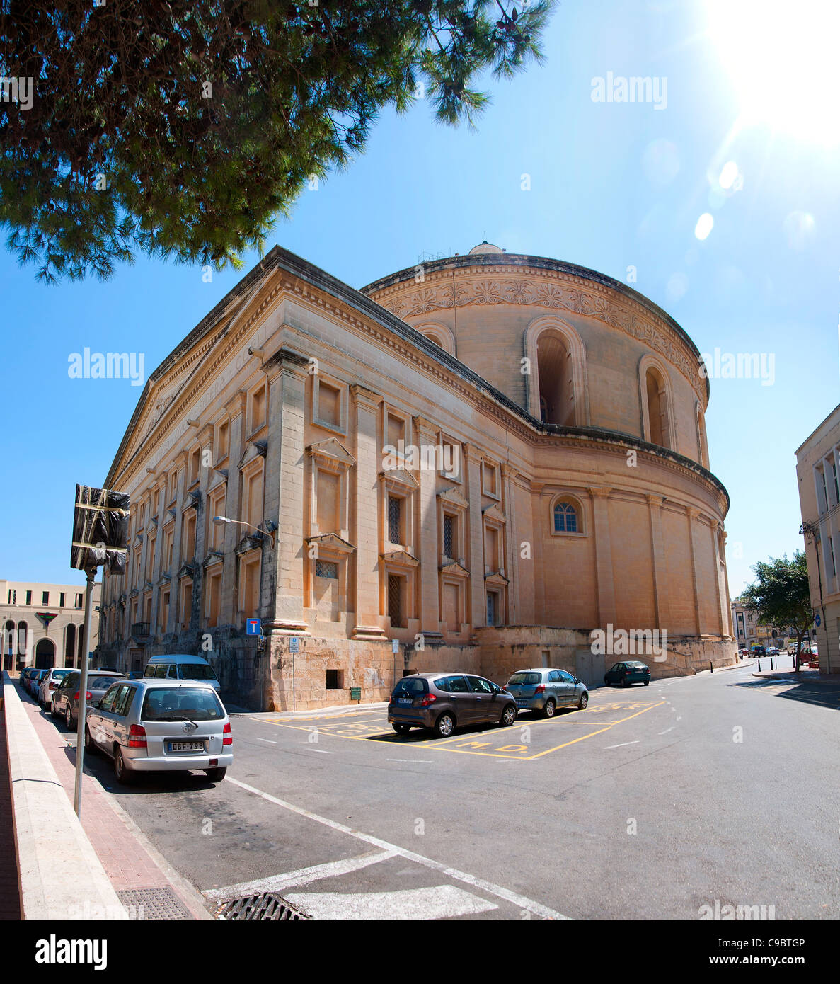 Malta, Mosta (o Il-Mosta), la Rotonda di San Marija Assunta aka il duomo di Mosta Foto Stock