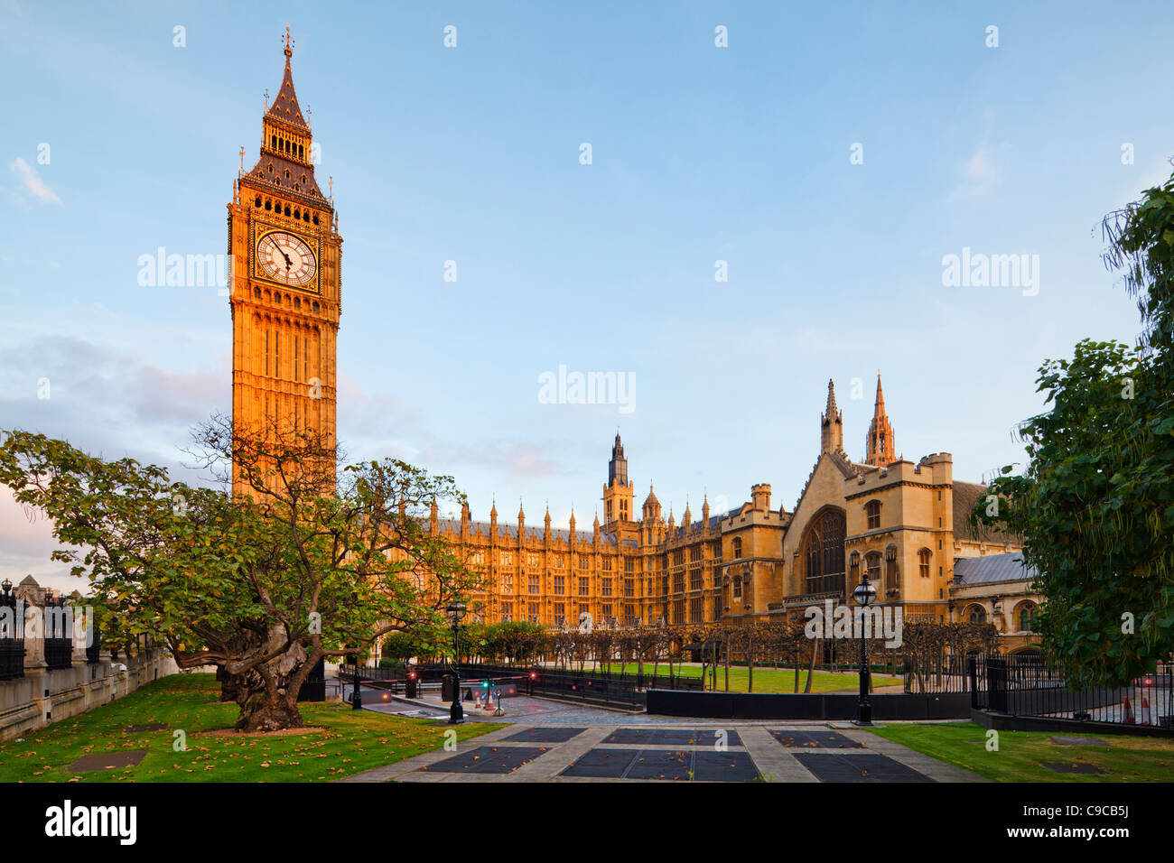 Il Big Ben, la Casa del Parlamento, il London Foto Stock